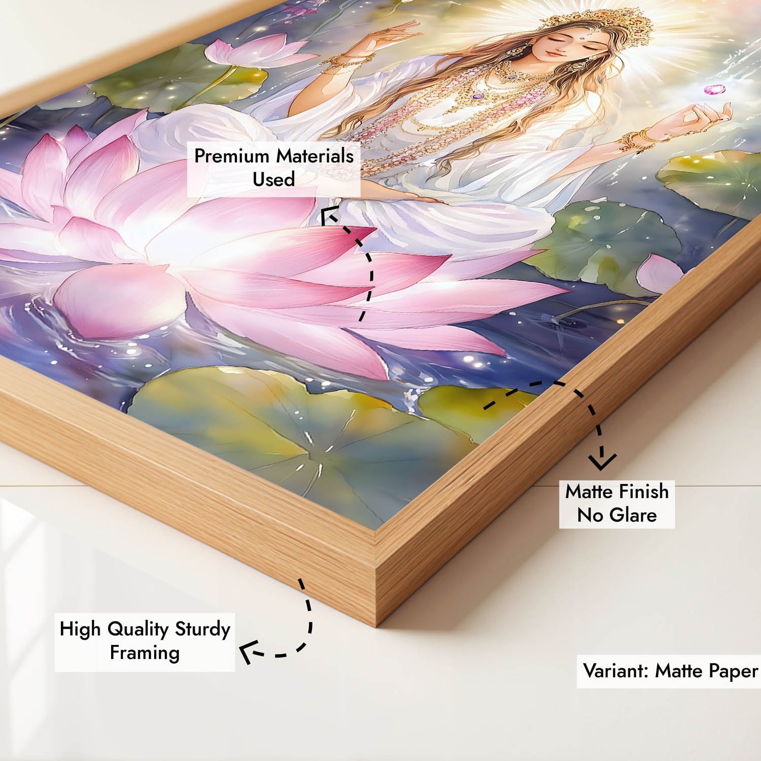 Goddess Lakshmi - Vastu Painting