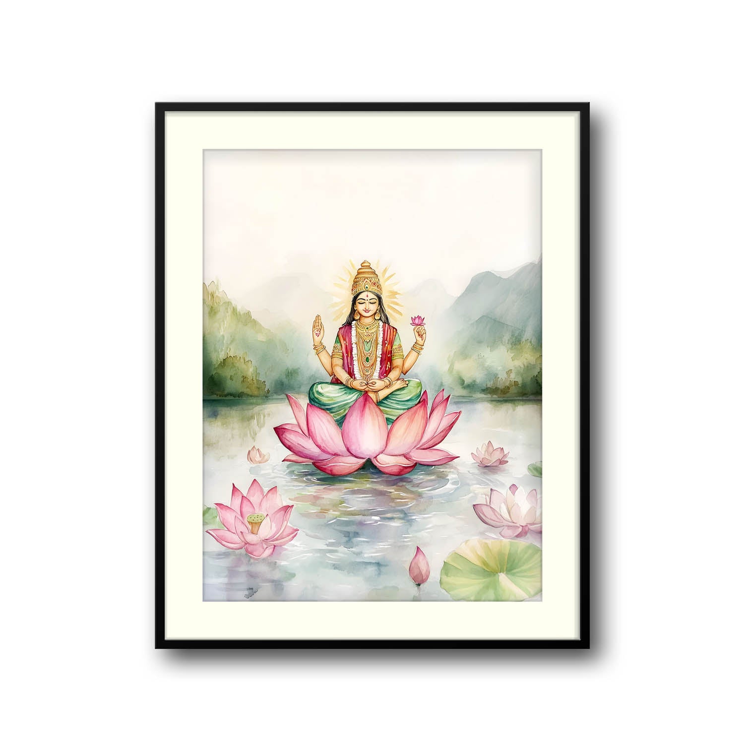 Goddess Laxmi - Vastu Painting