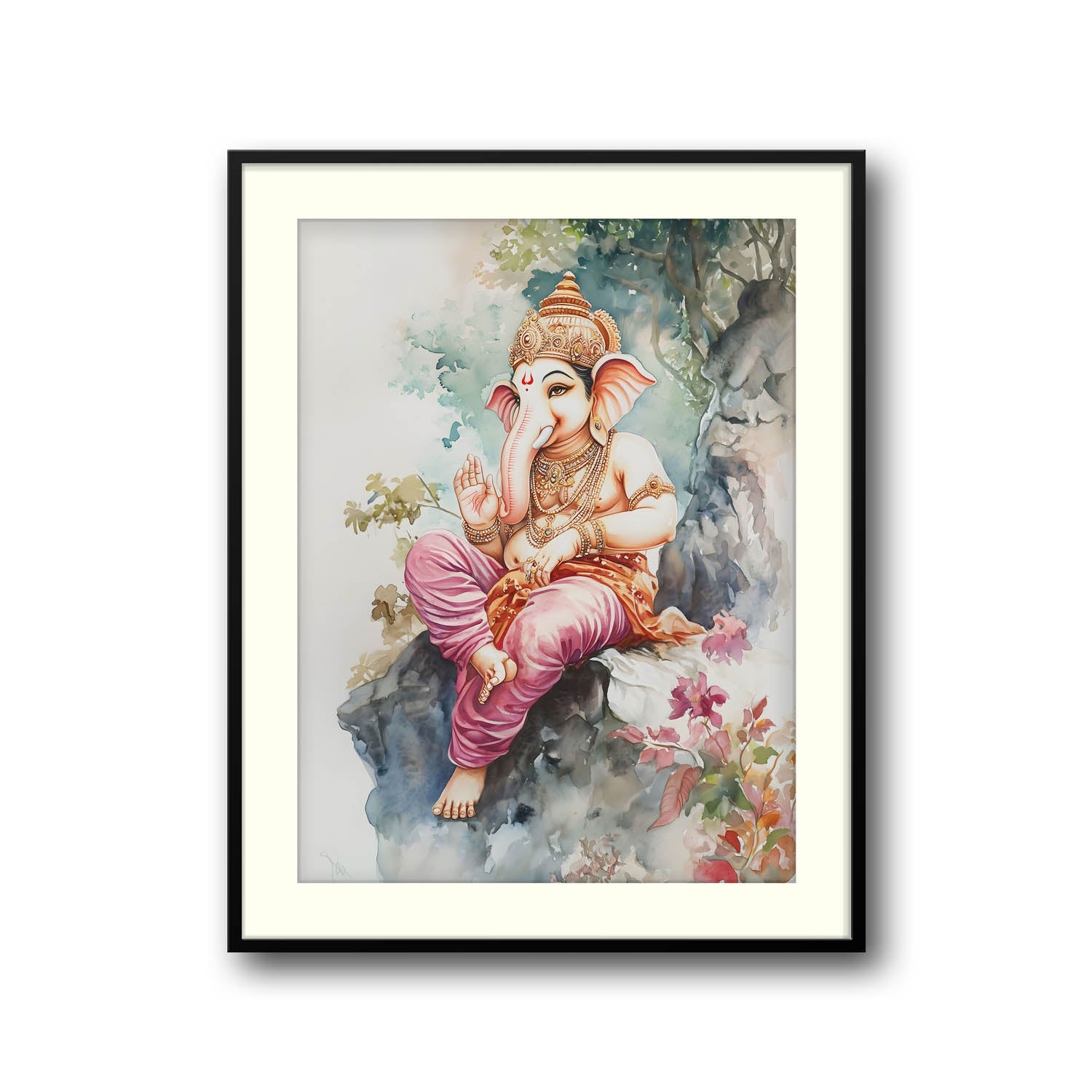 Lord Ganesh Blessing - Vastu Painting
