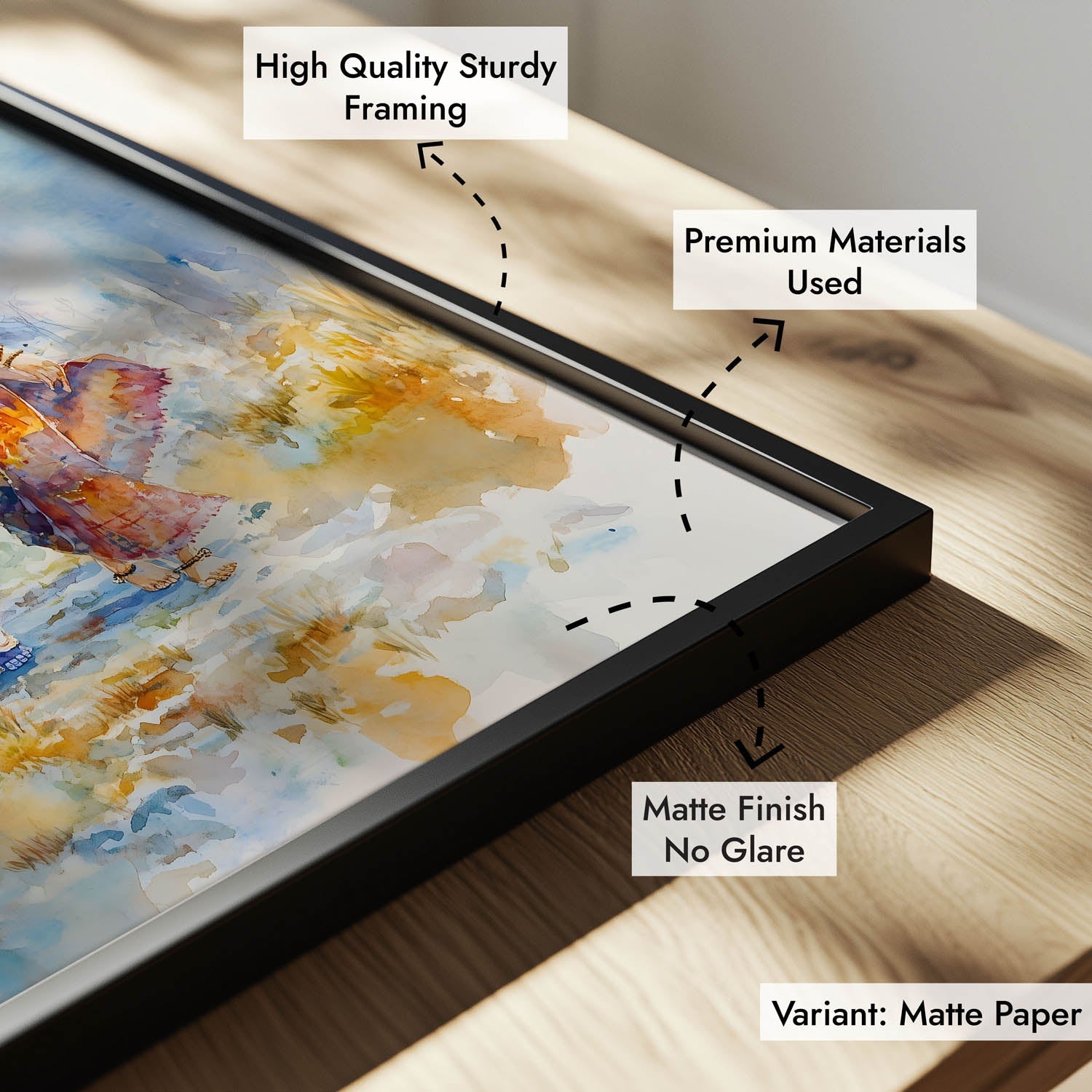 Lord Shiv & Goddess Parvati in Himalaya - Vastu Painting