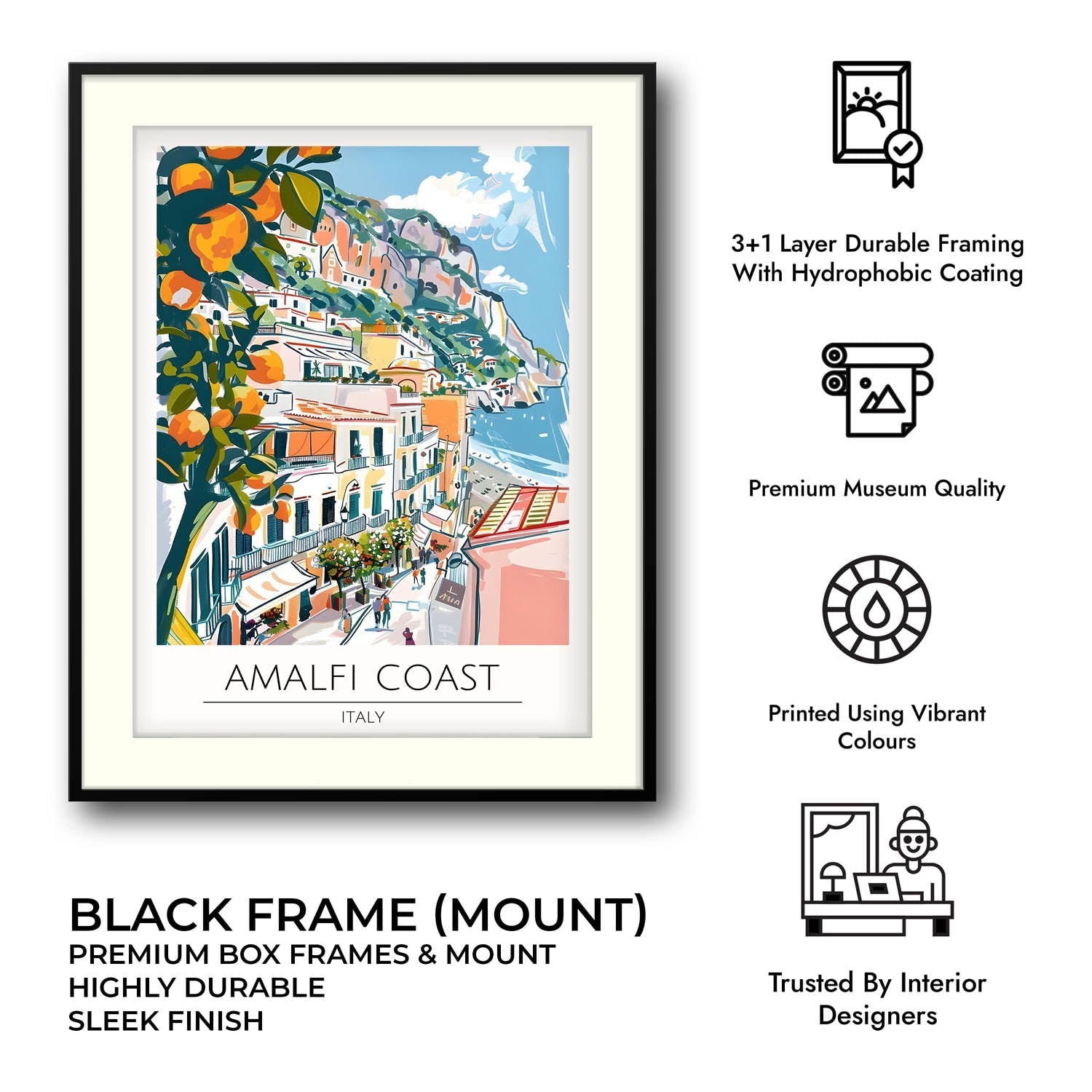 Amalfi Coast | Italy - Cities Paintings