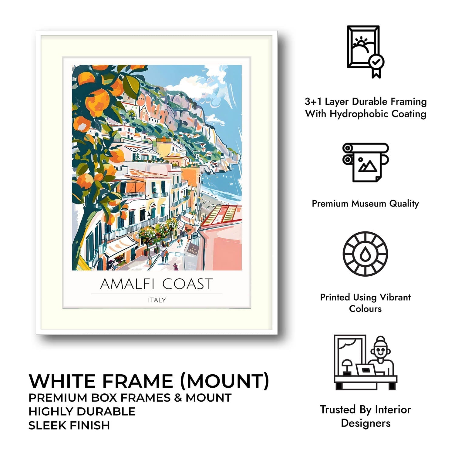 Amalfi Coast | Italy - Cities Paintings