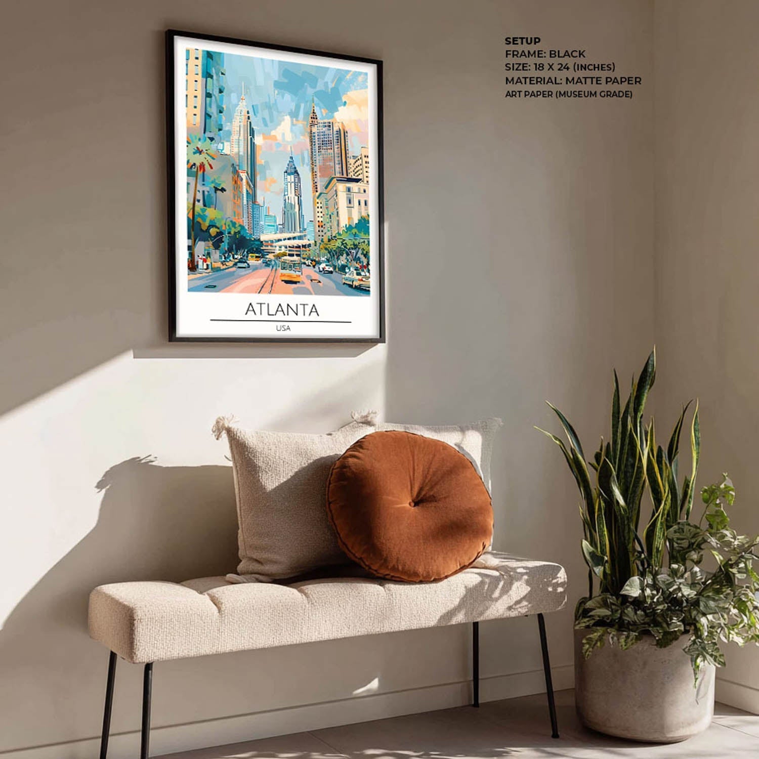 Atlanta - Cities Paintings
