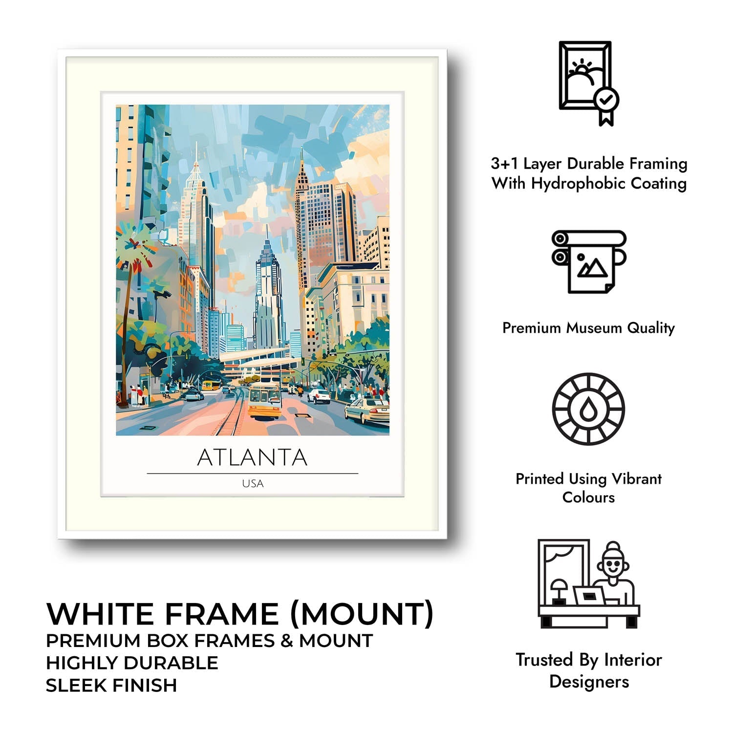 Atlanta - Cities Paintings