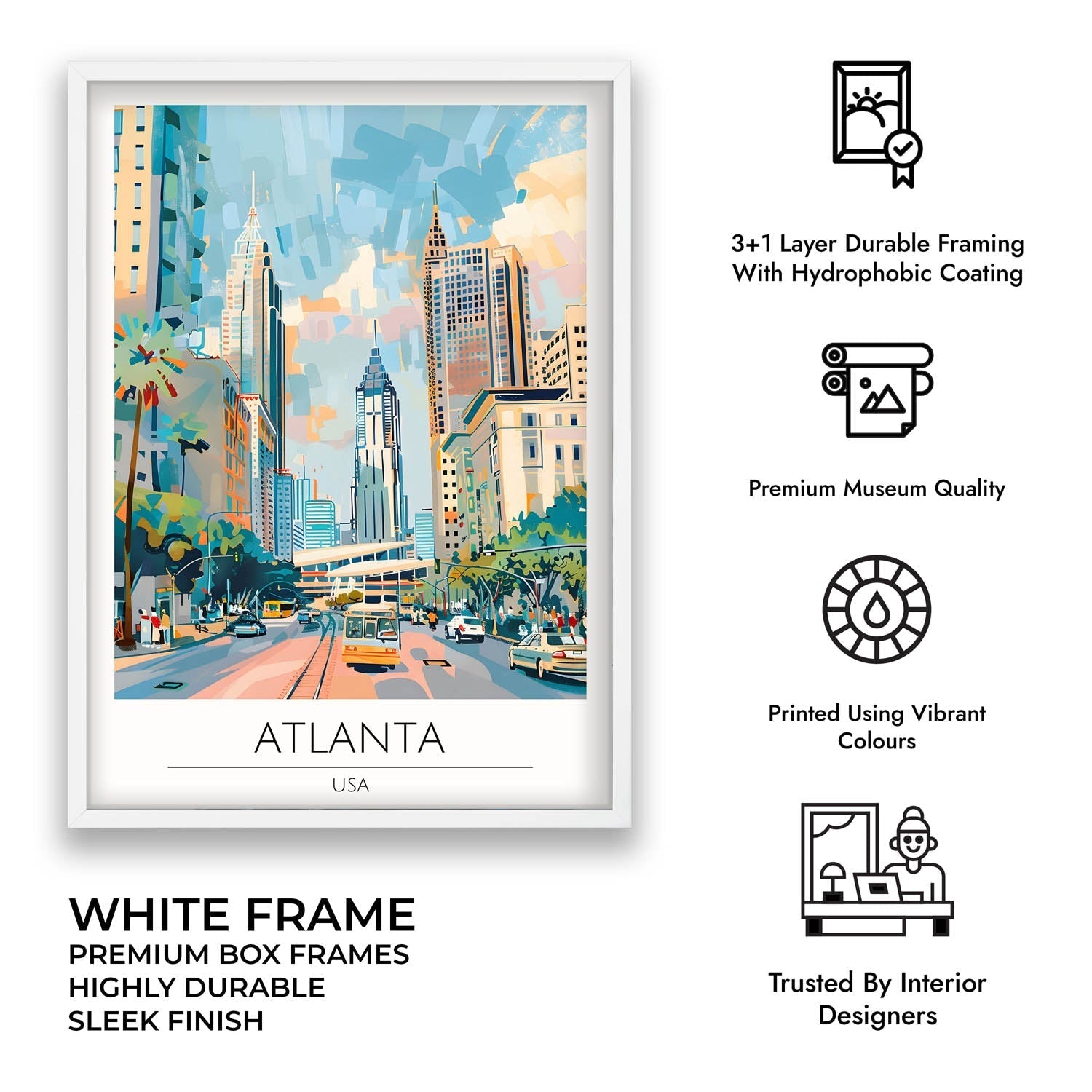 Atlanta - Cities Paintings