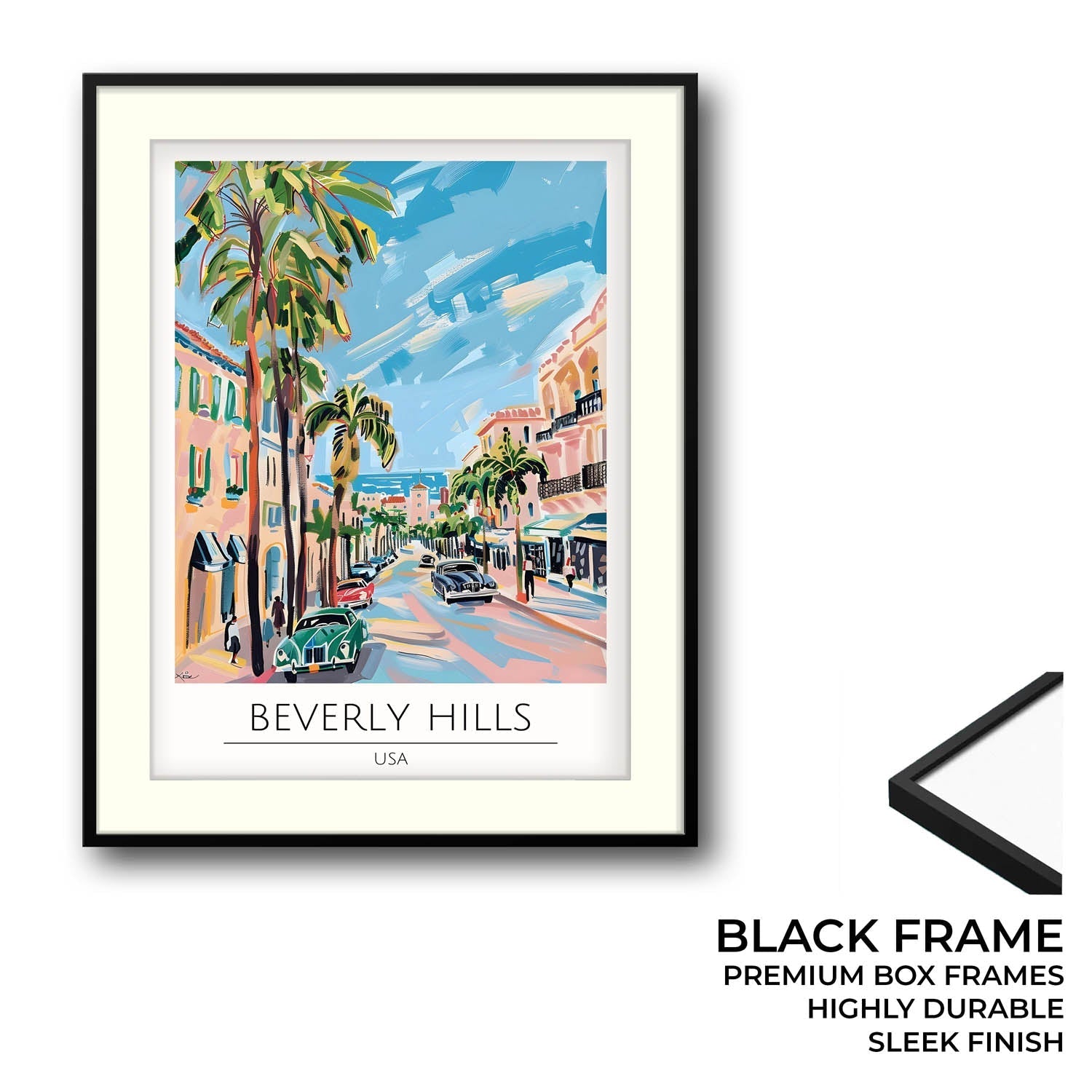 Beverly Hills - Cities Paintings