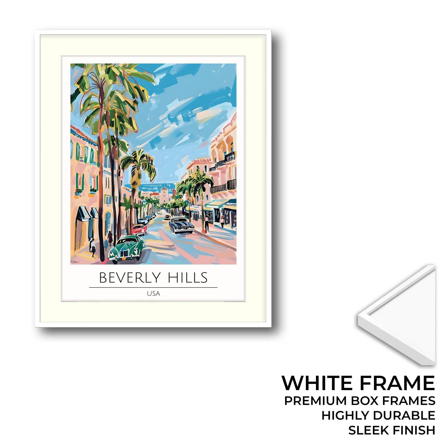 Beverly Hills - Cities Paintings