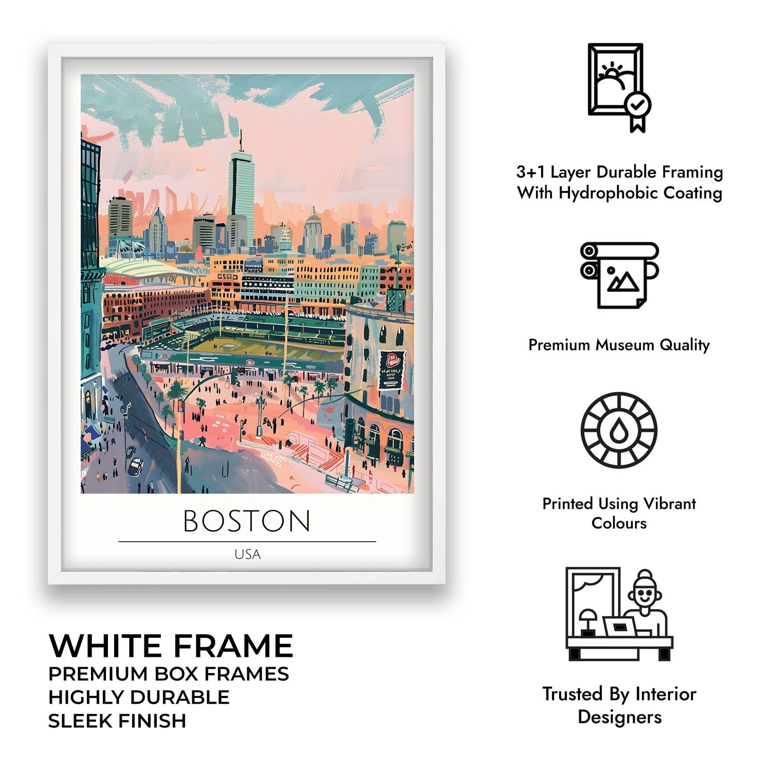 Boston - Cities Paintings