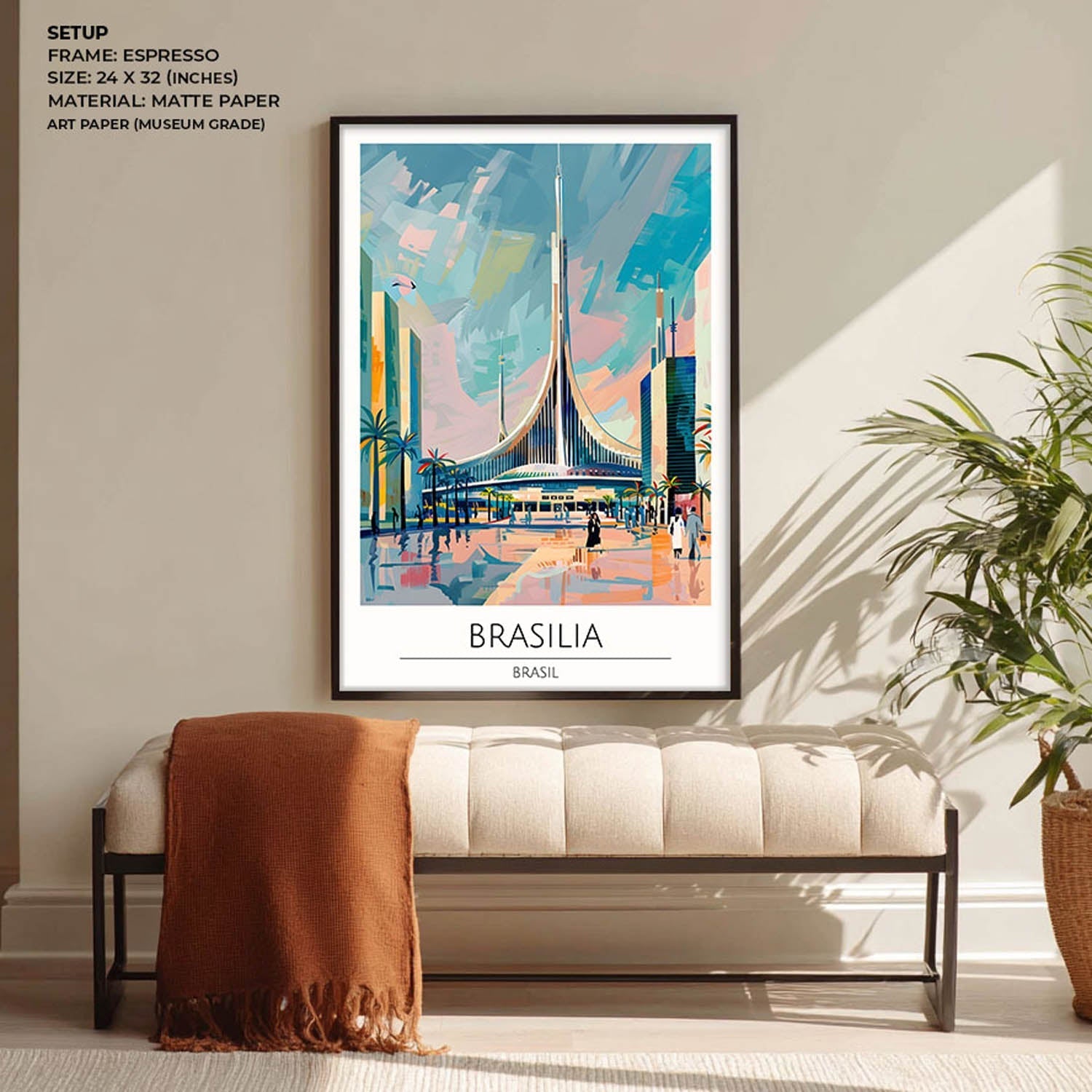 Brasilia - Cities Paintings