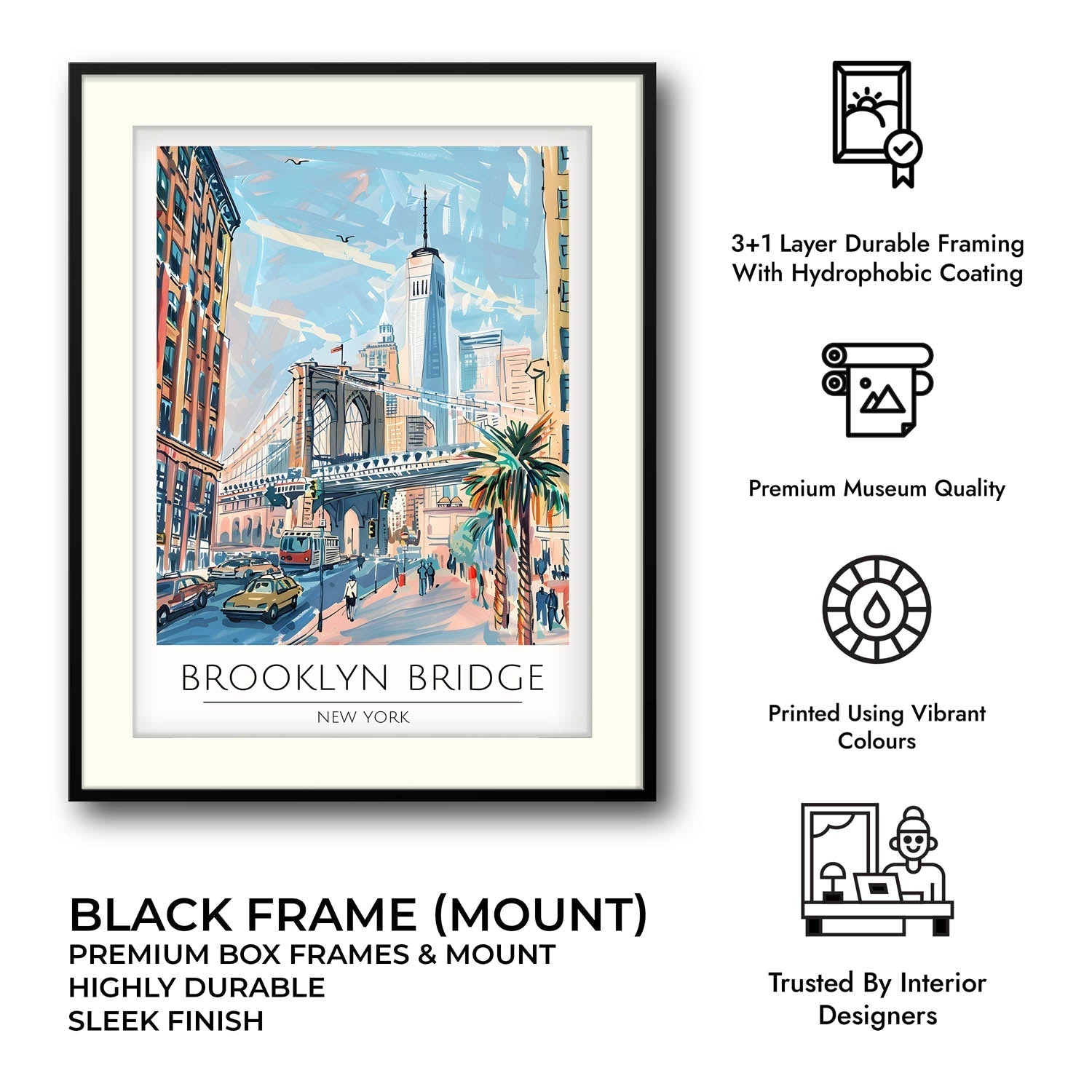 Brooklyn Bridge | New York - Cities Paintings
