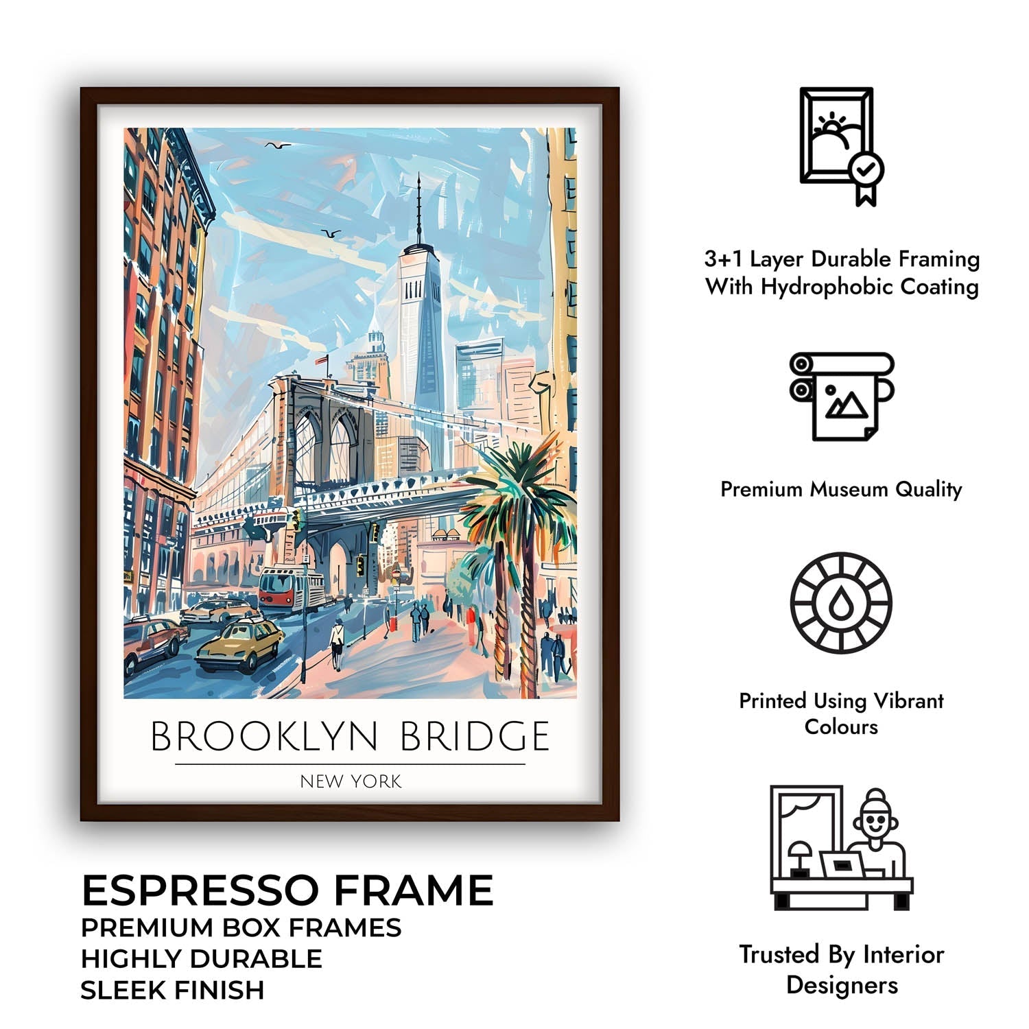 Brooklyn Bridge | New York - Cities Paintings