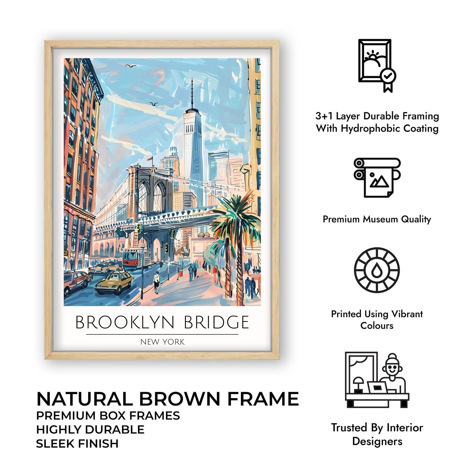 Brooklyn Bridge | New York - Cities Paintings