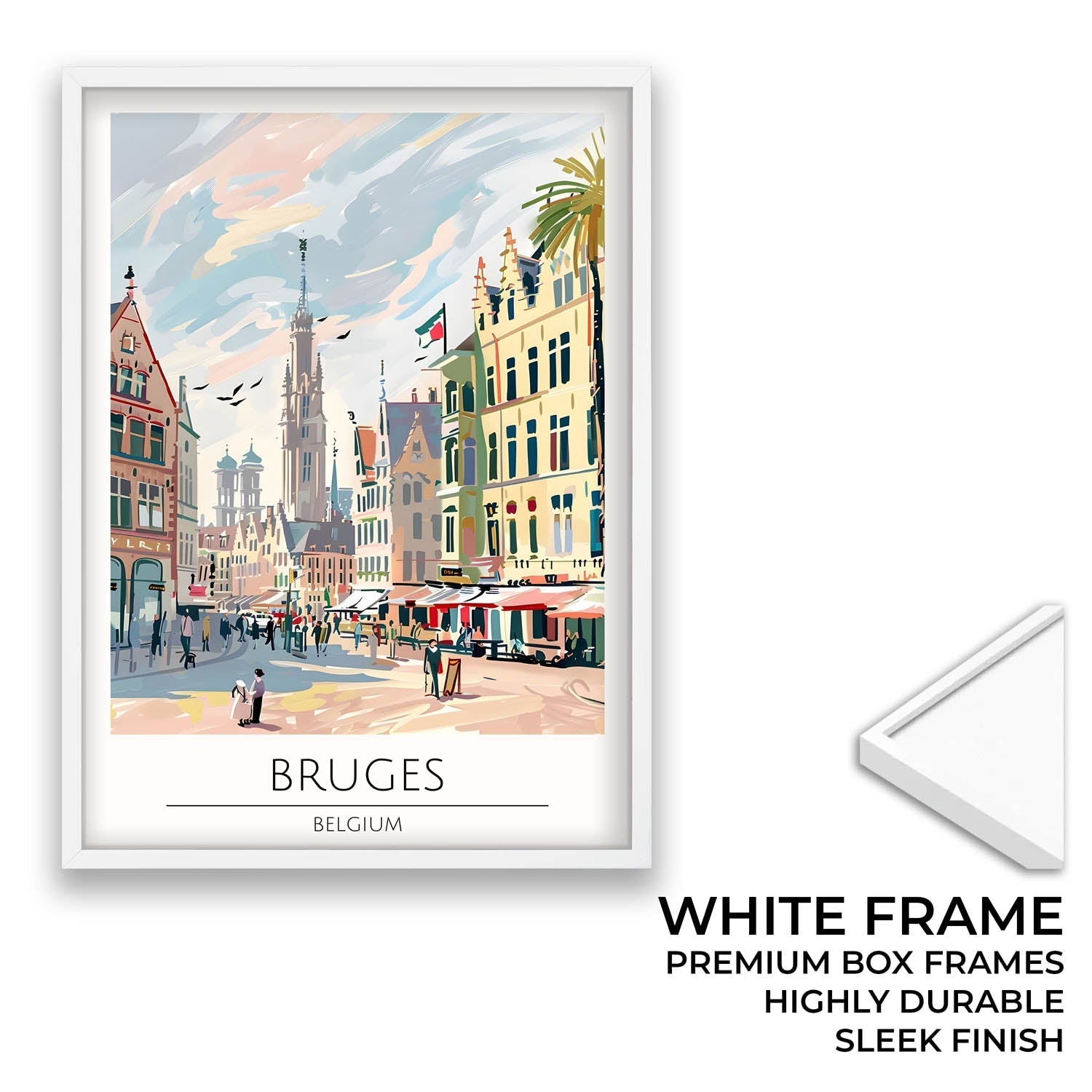 Bruges - Cities Paintings