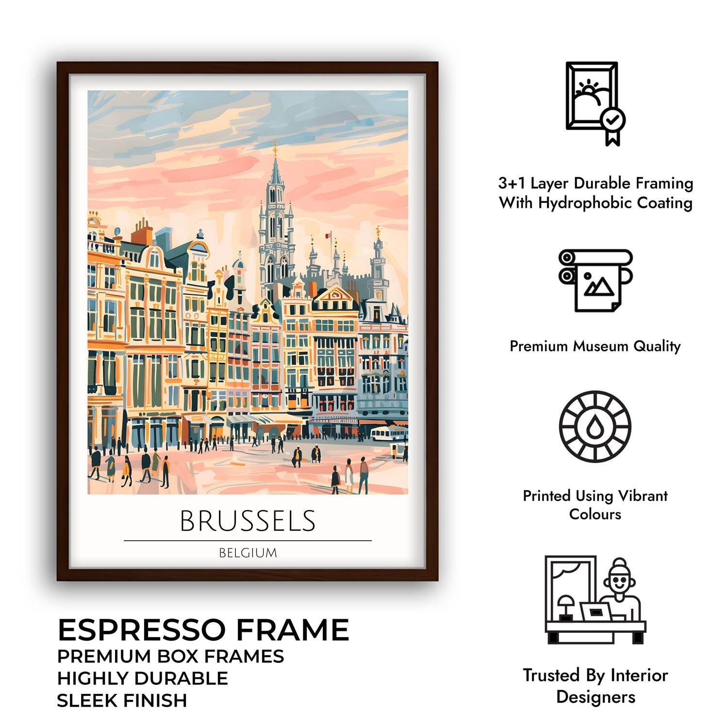 Brussels - Cities Paintings