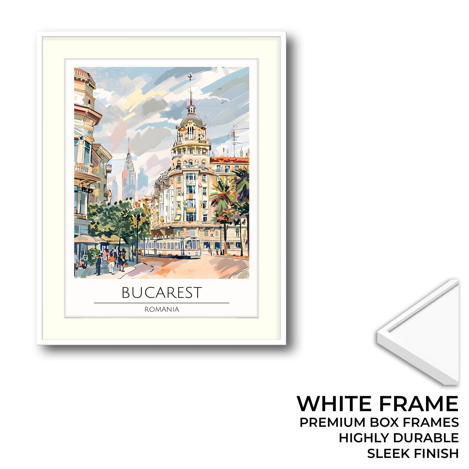 Bucarest - Cities Paintings