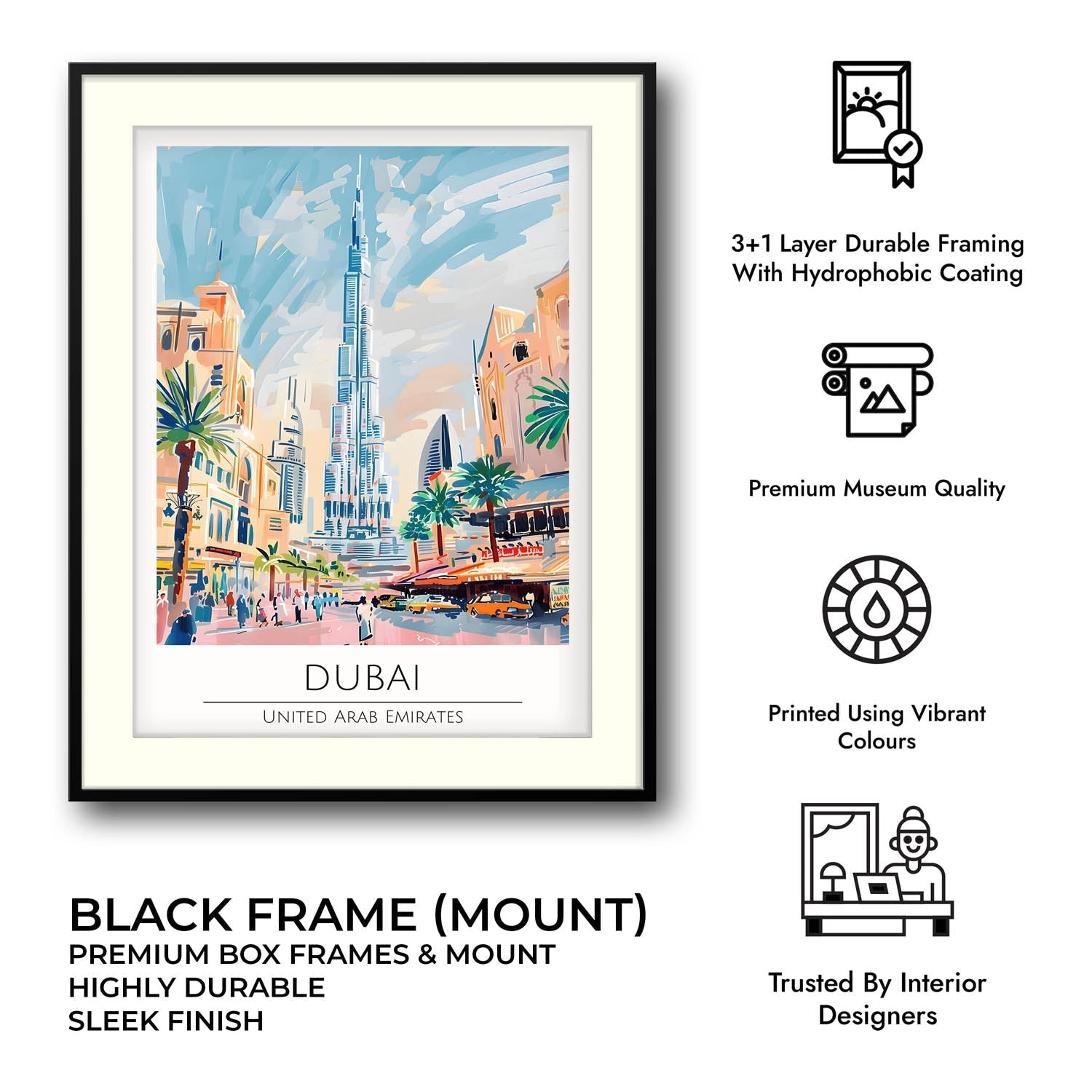 Burj Khalifa | Dubai - Cities Paintings