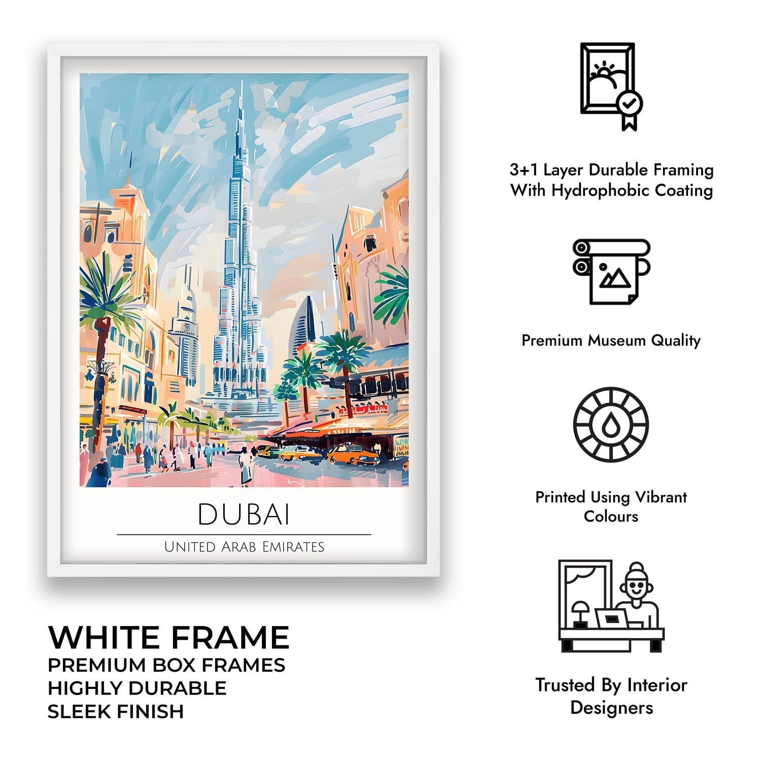 Burj Khalifa | Dubai - Cities Paintings