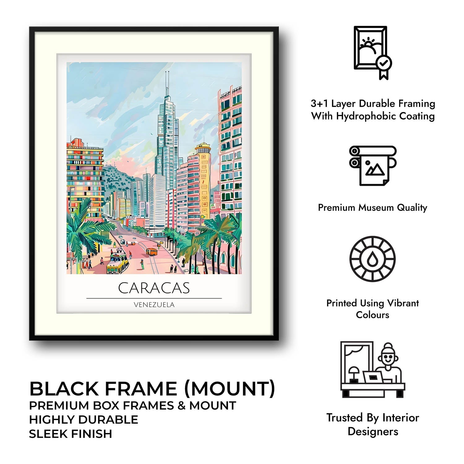 Caracas - Cities Paintings