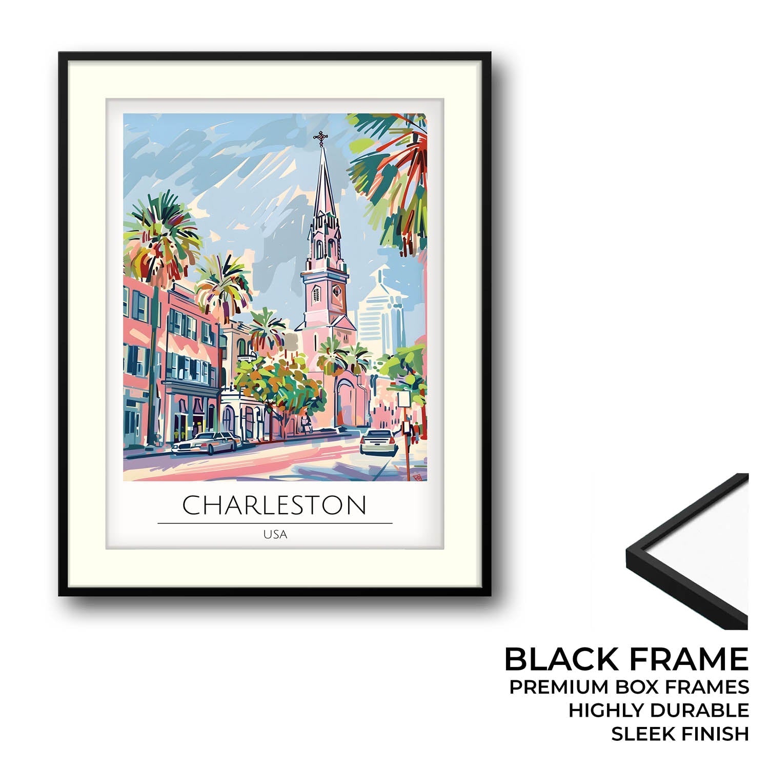 Charleston - Cities Paintings