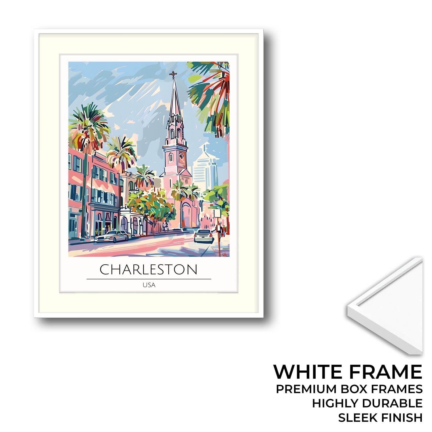 Charleston - Cities Paintings