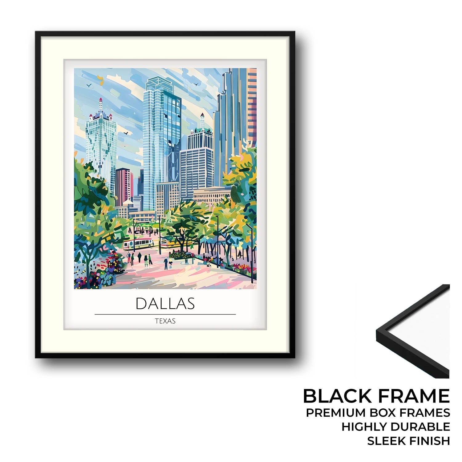 Dallas - Cities Paintings