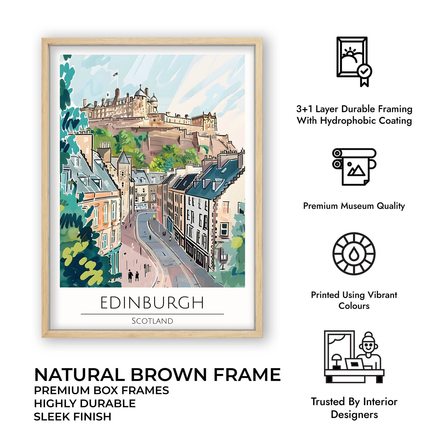 Edinburgh - Cities Paintings
