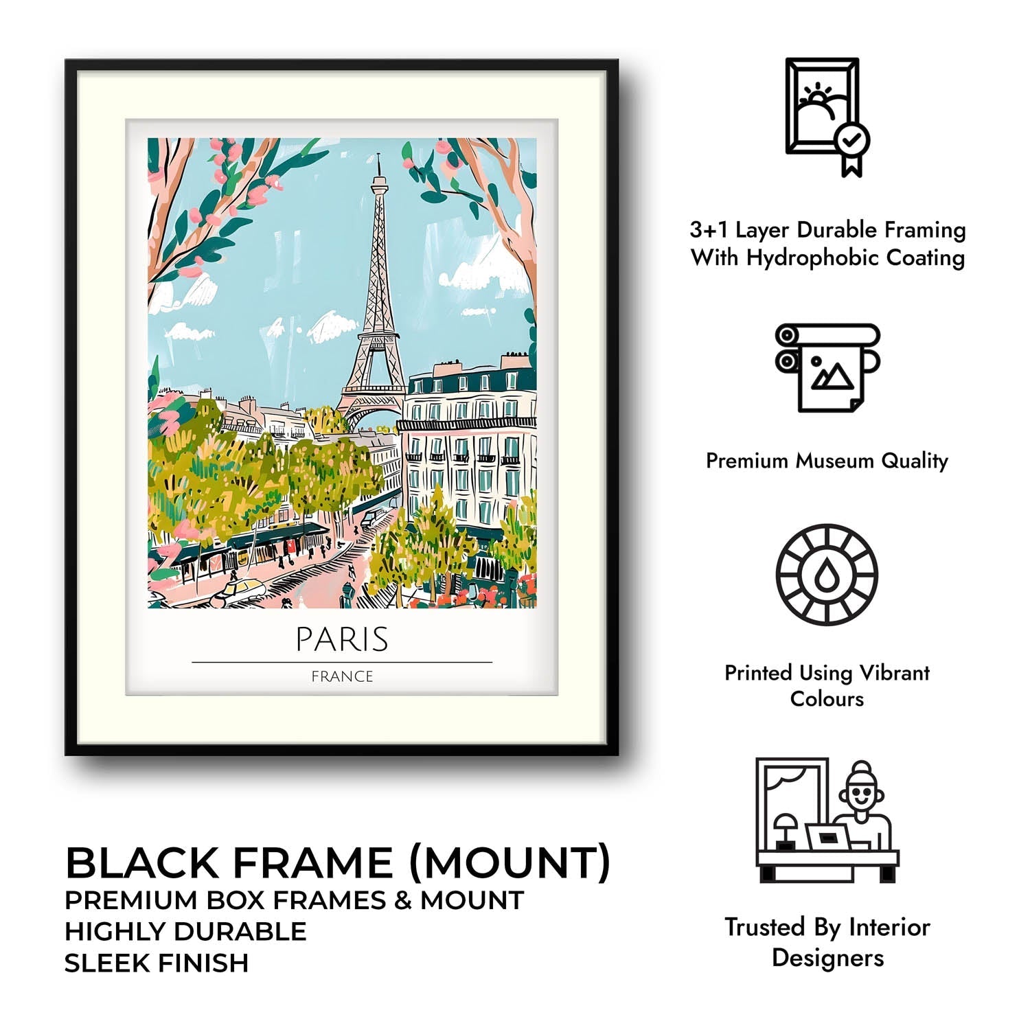 Eiffel Tower | Paris - Cities Paintings