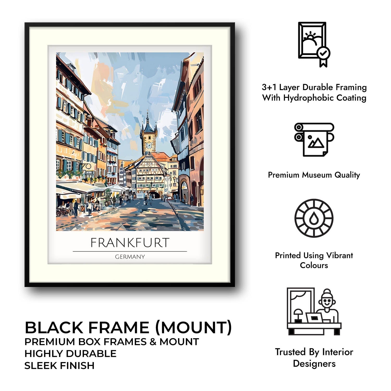 Frankfurt - Cities Paintings