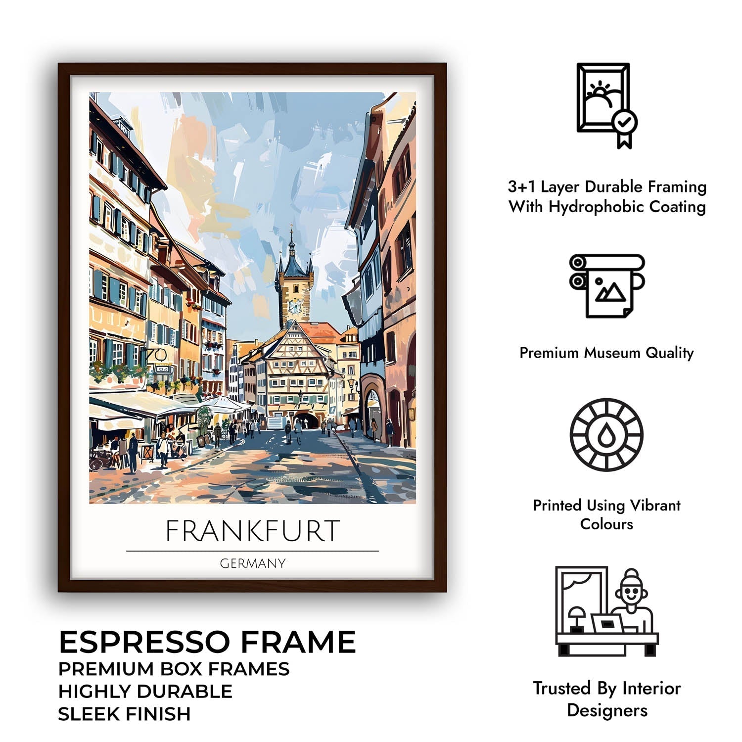 Frankfurt - Cities Paintings
