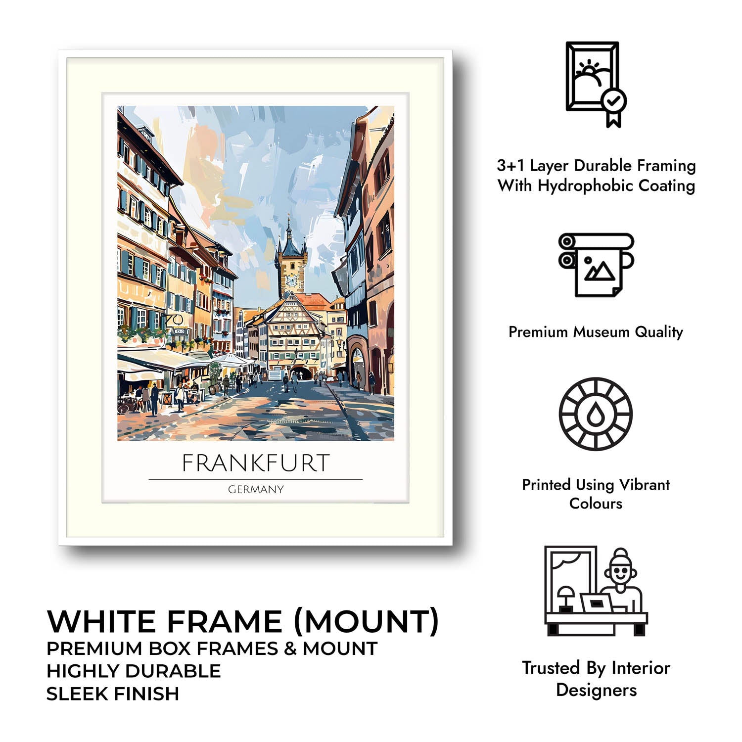 Frankfurt - Cities Paintings