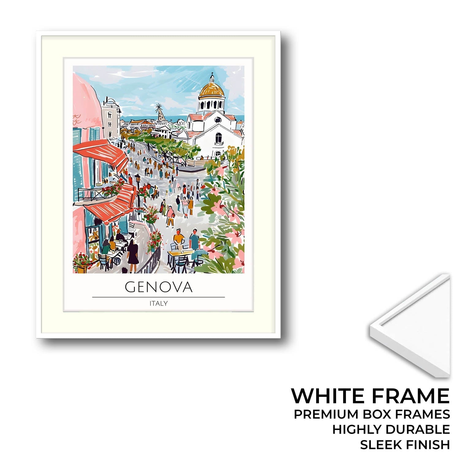 Genova - Cities Paintings