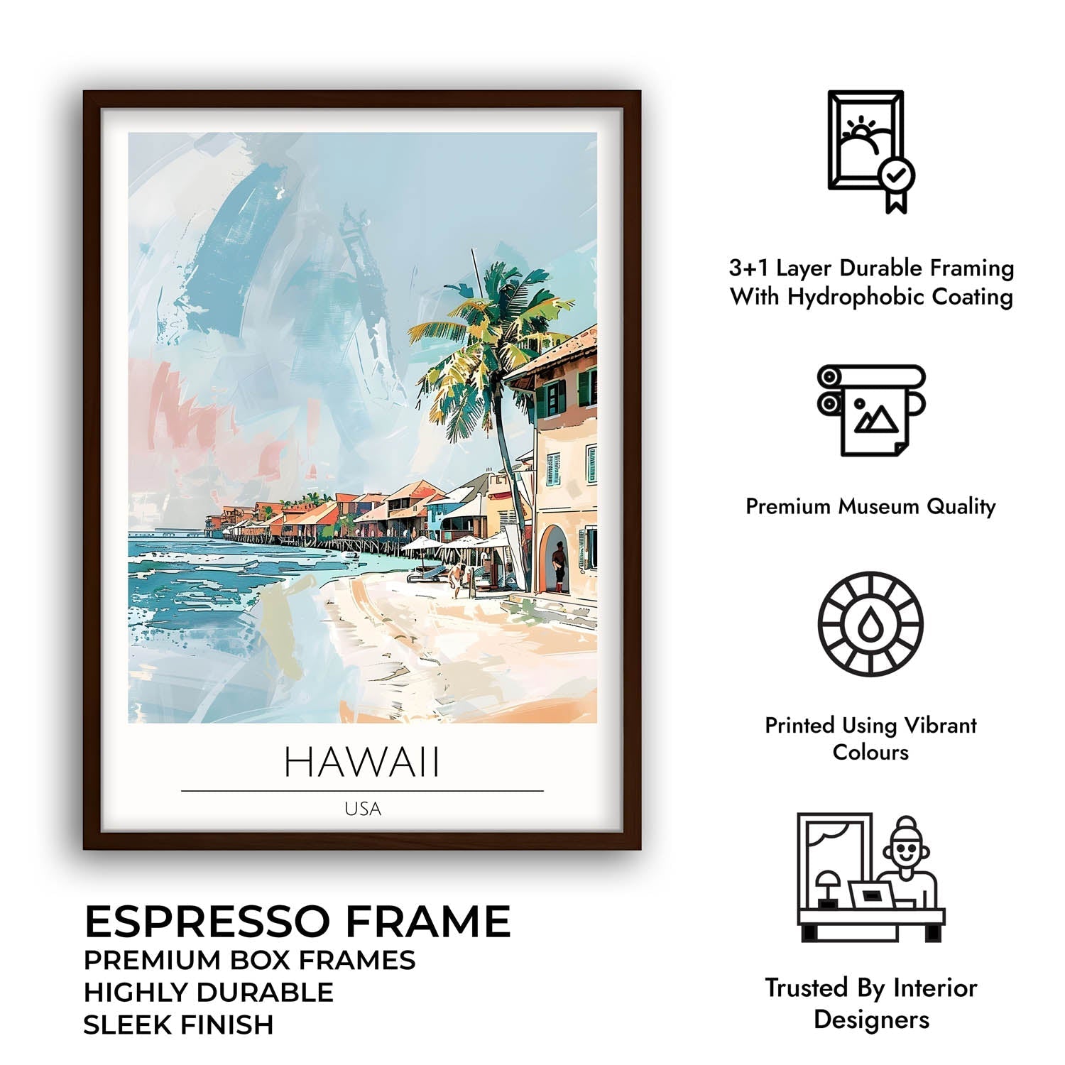 Hawaii - Cities Paintings