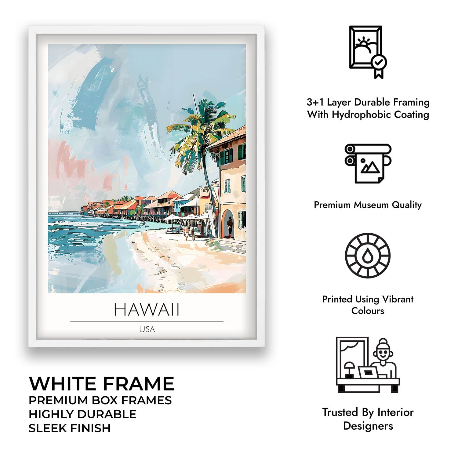 Hawaii - Cities Paintings