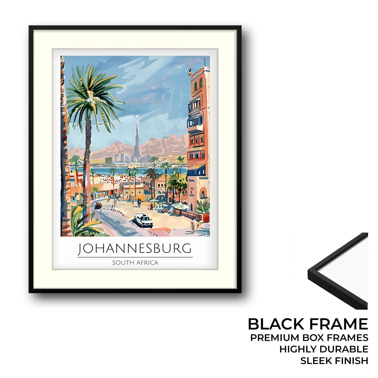 Johannesburg - Cities Paintings