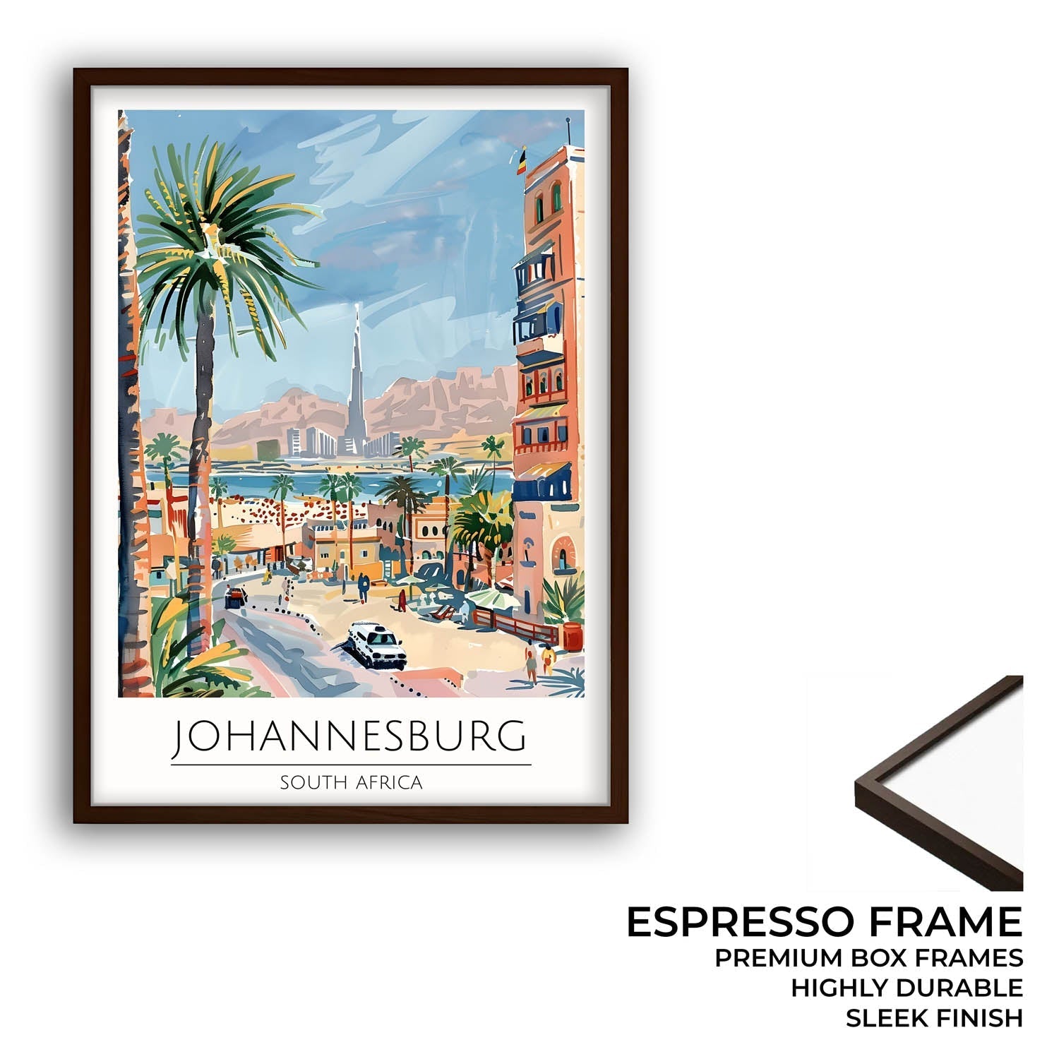 Johannesburg - Cities Paintings