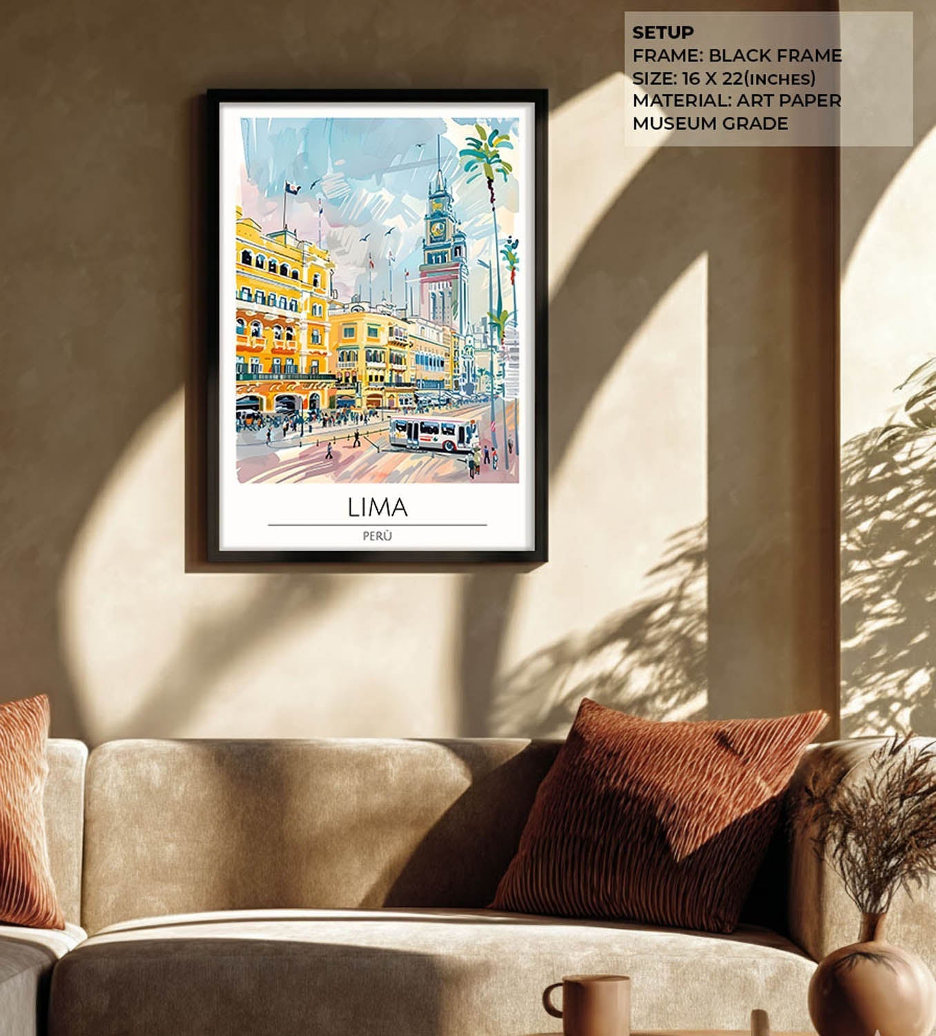 Lima - Cities Paintings
