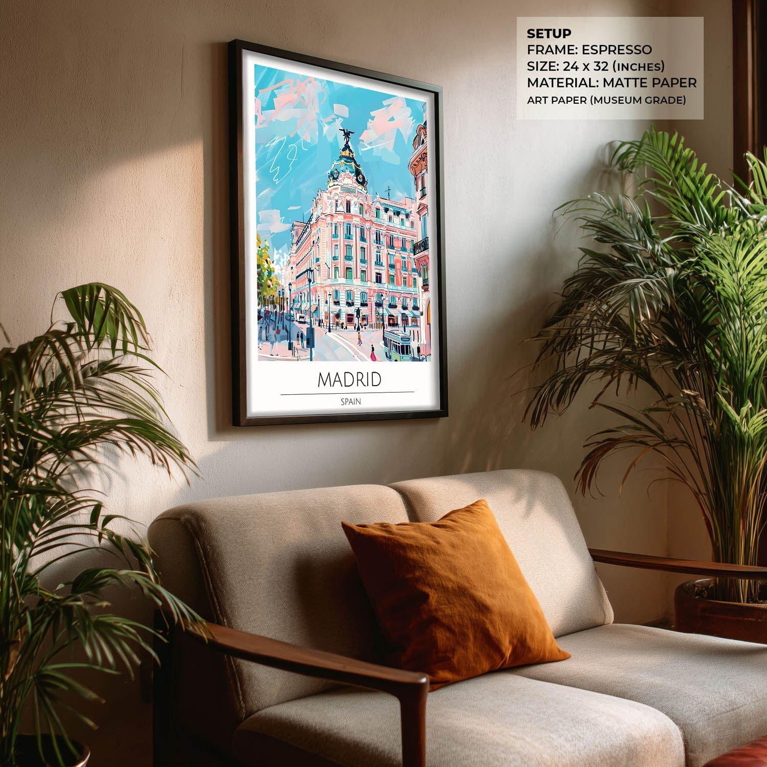 Madrid - Cities Paintings