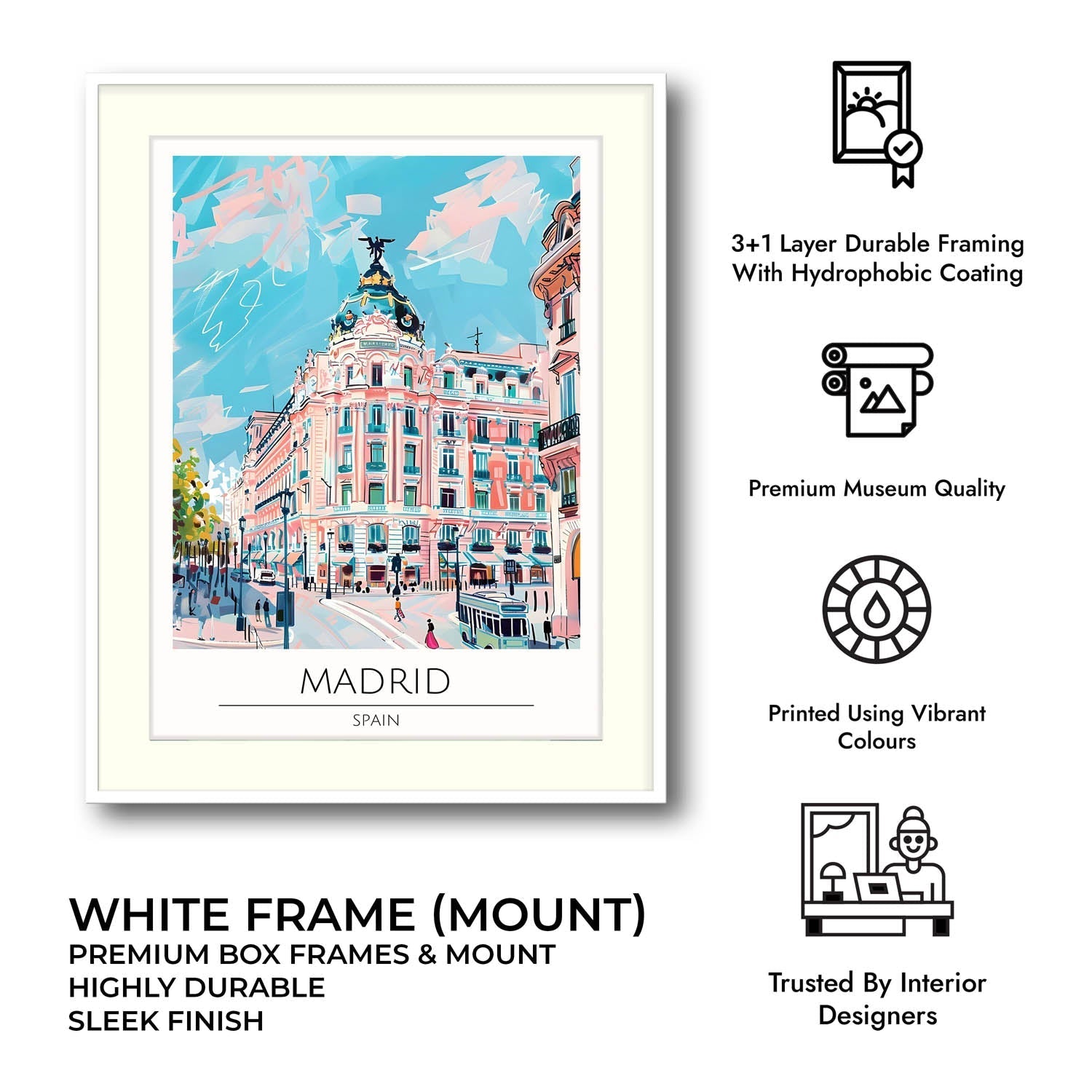 Madrid - Cities Paintings