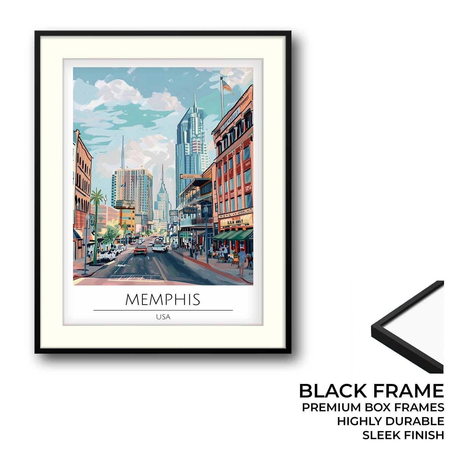 Memphis - Cities Paintings