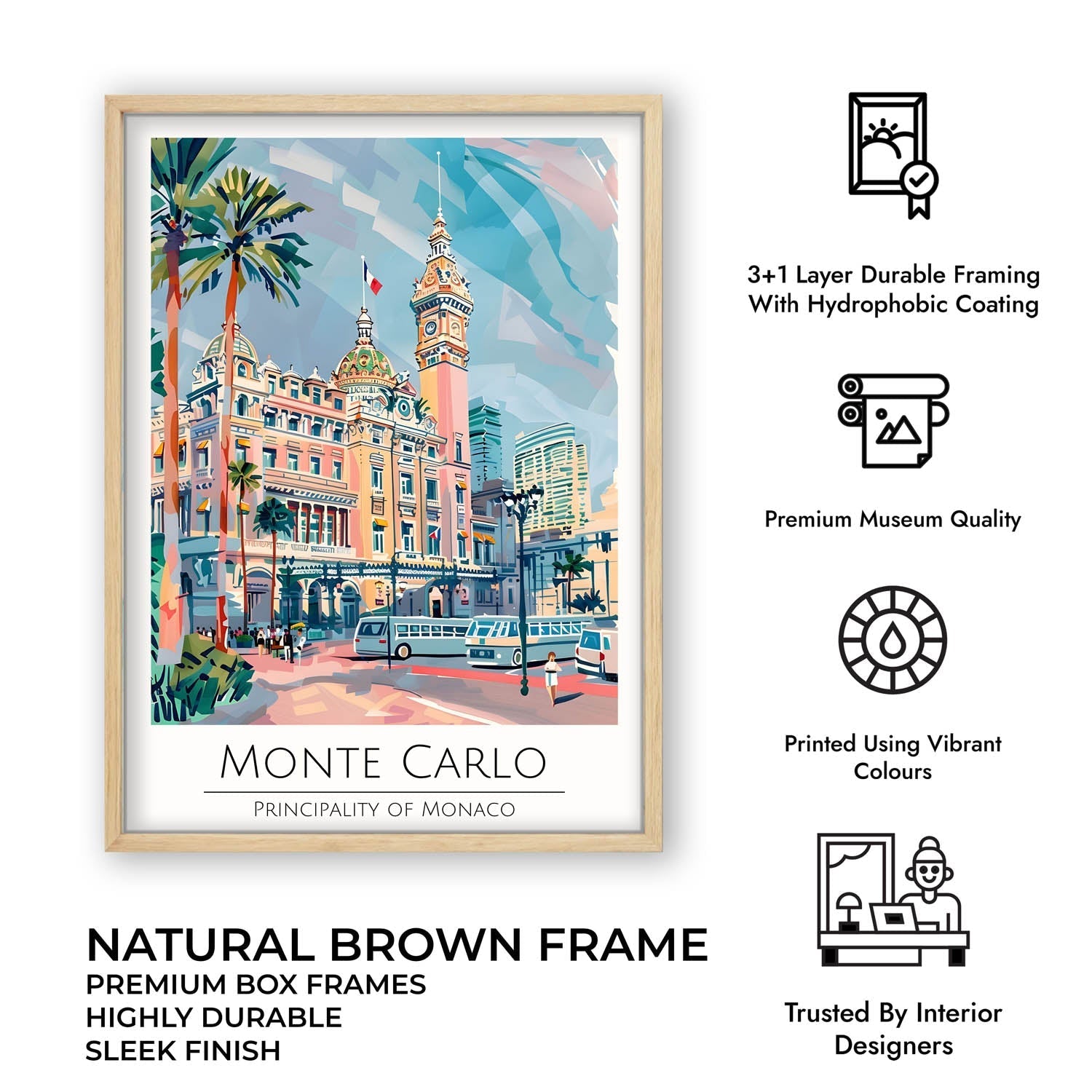 Monte Carlo - Cities Paintings