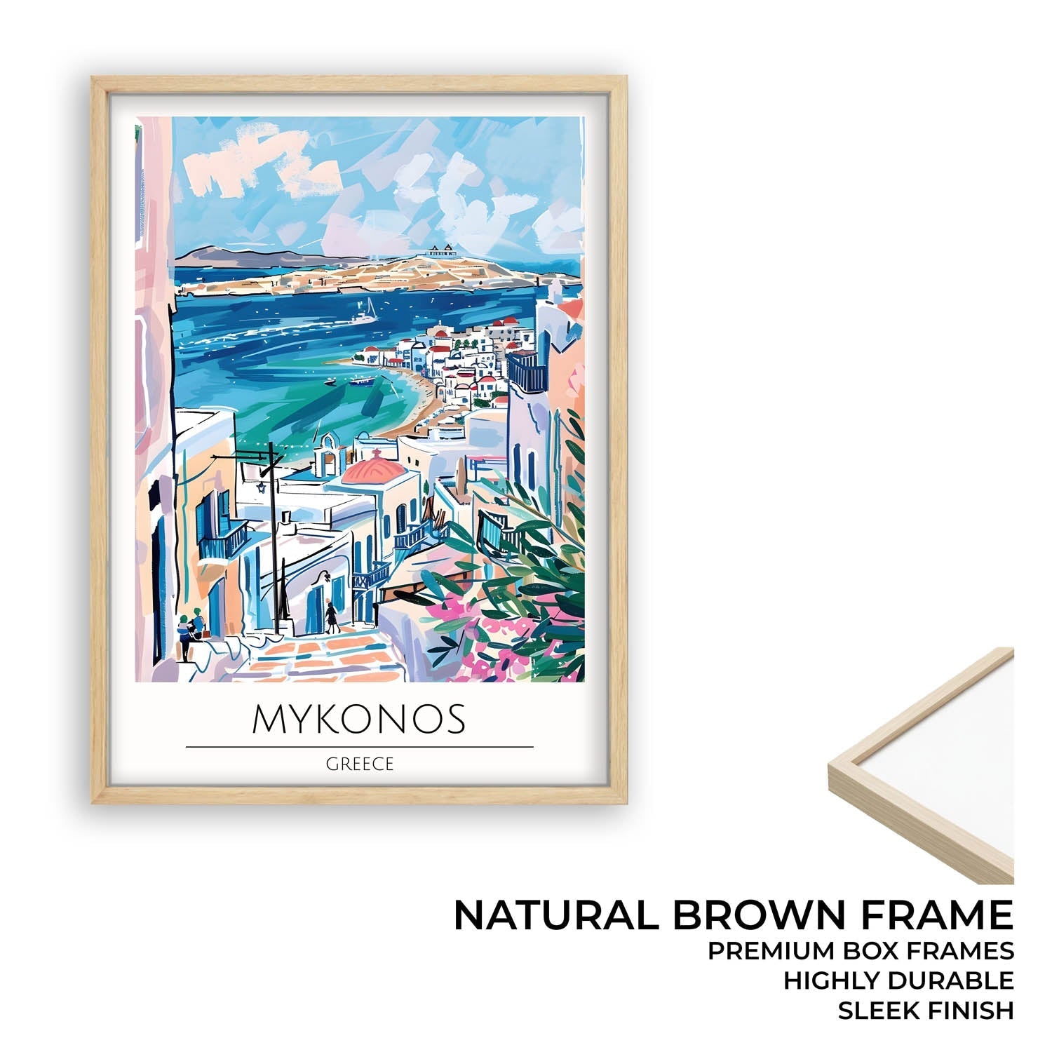 Mykonos | Greece - Cities Paintings