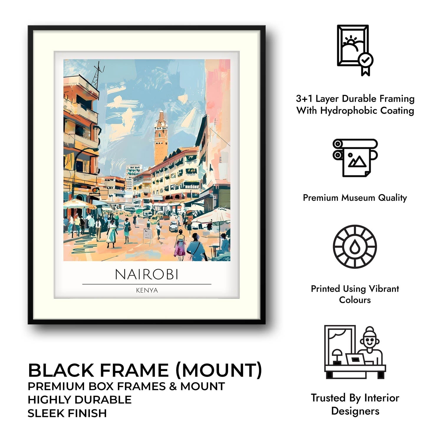 Nairobi - Cities Paintings