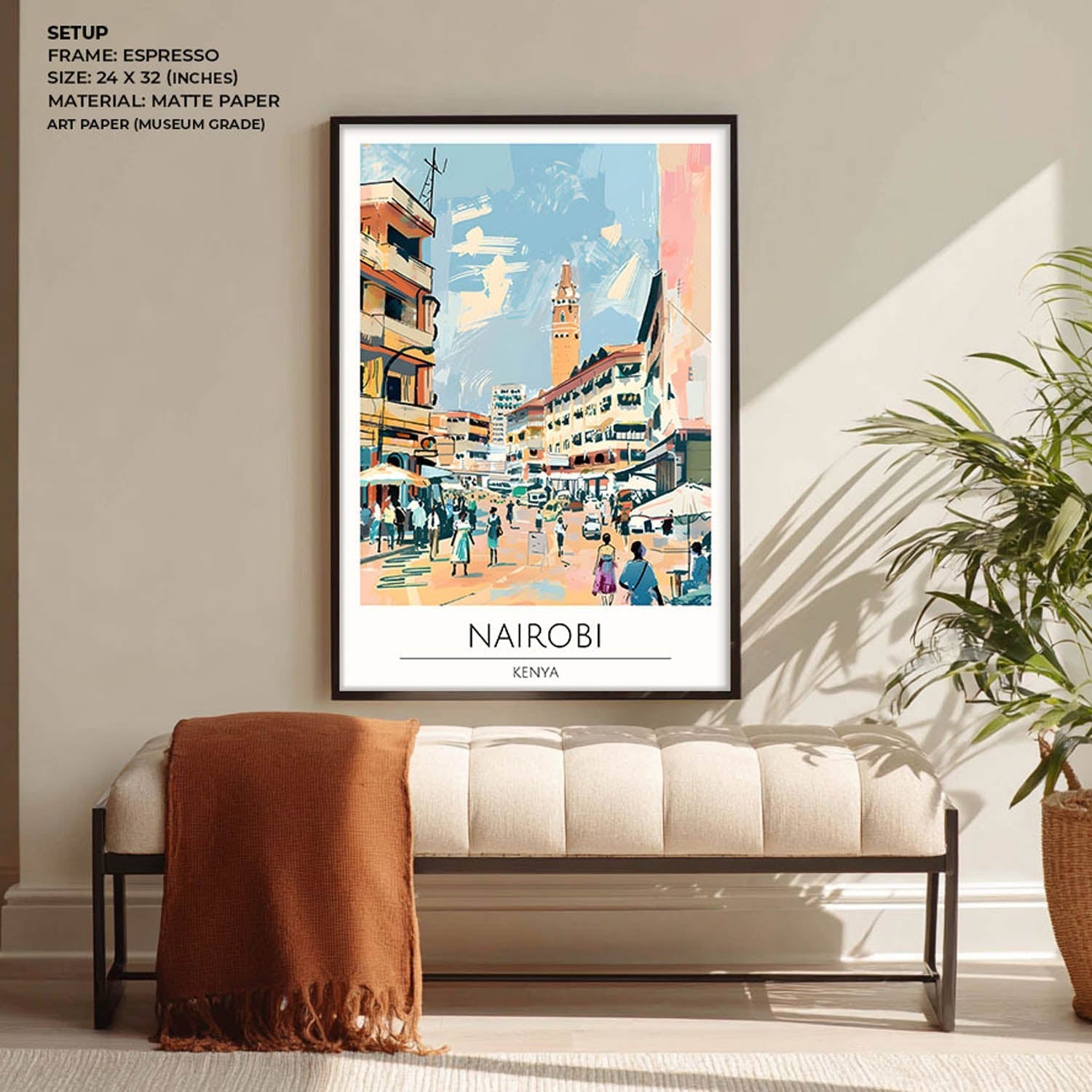 Nairobi - Cities Paintings
