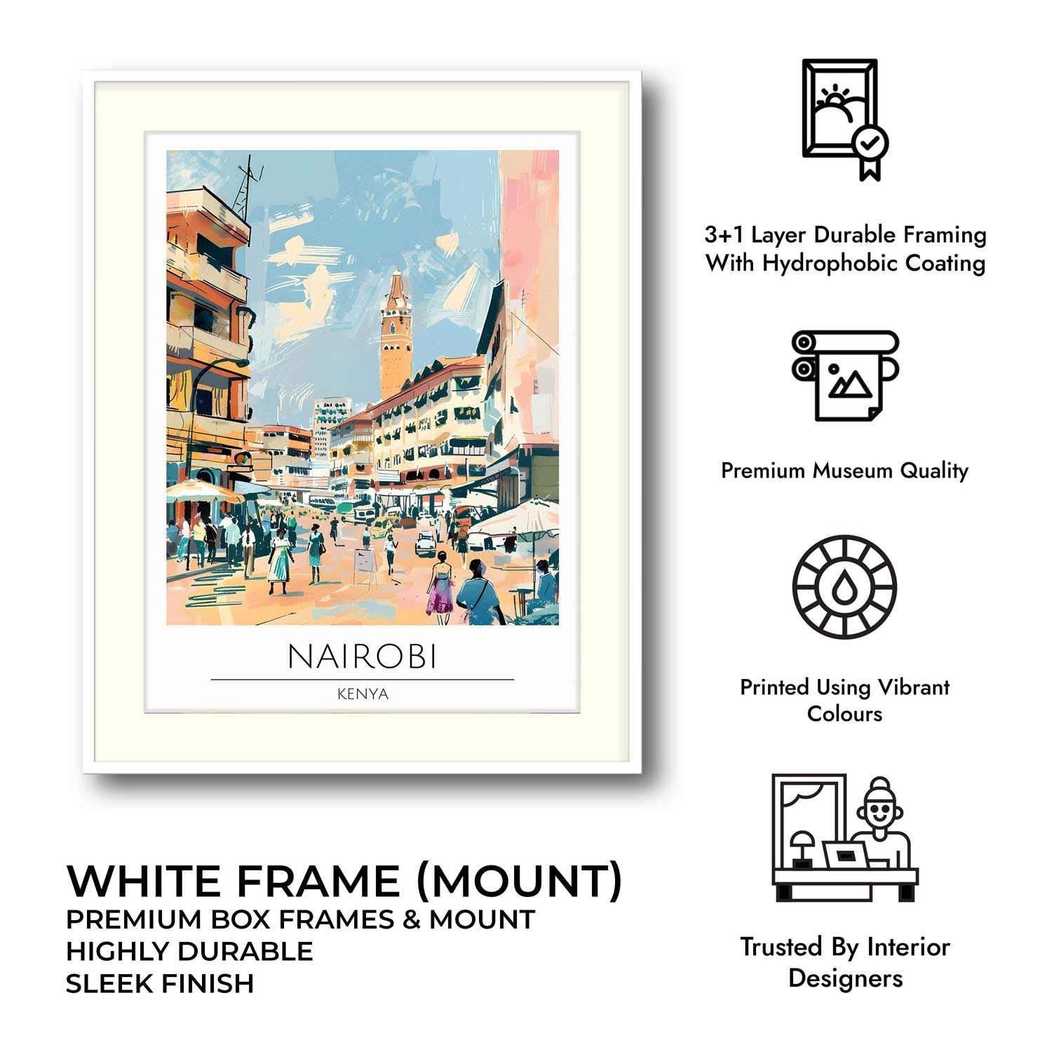 Nairobi - Cities Paintings