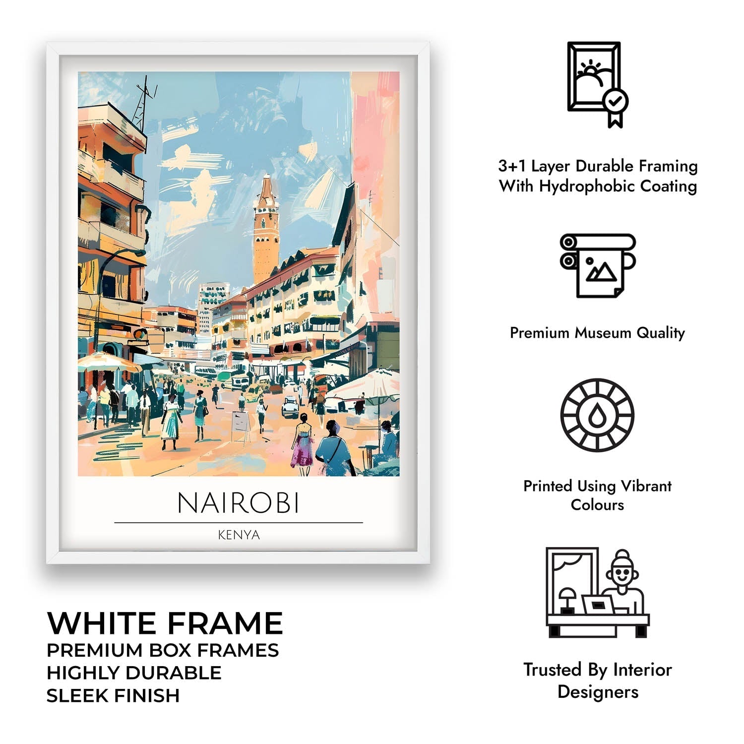 Nairobi - Cities Paintings