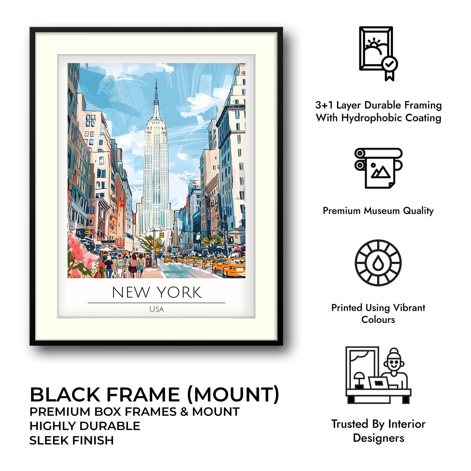 New York - Cities Paintings