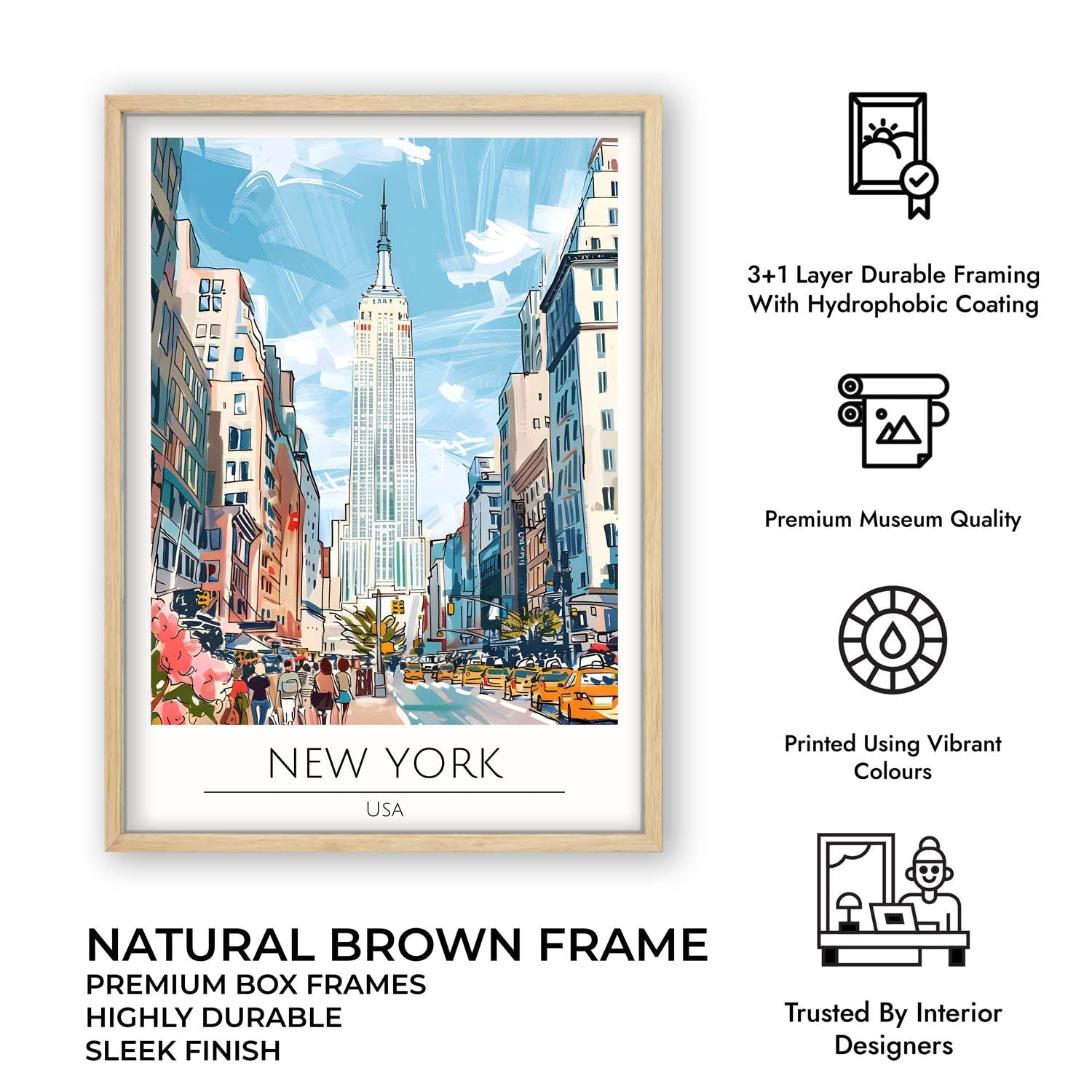 New York - Cities Paintings