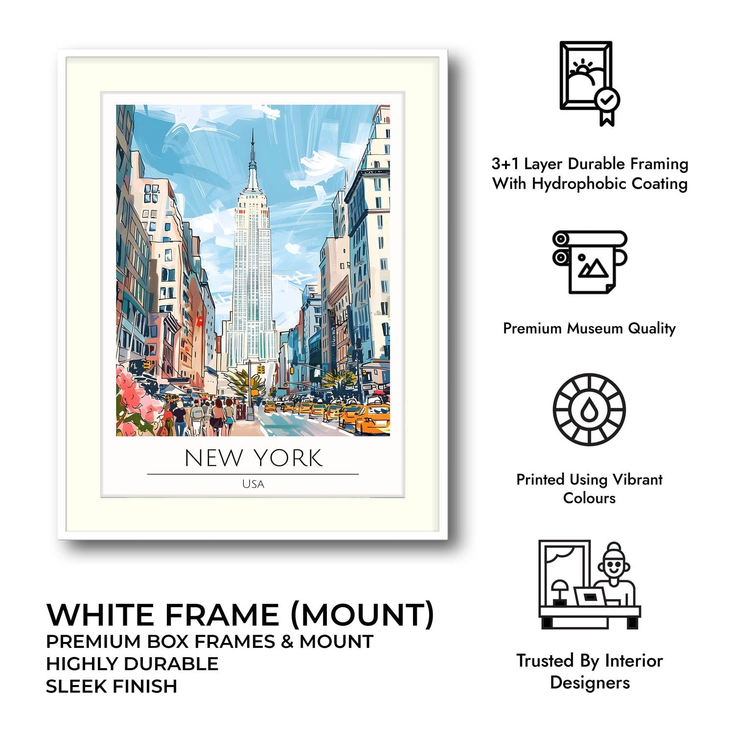 New York - Cities Paintings