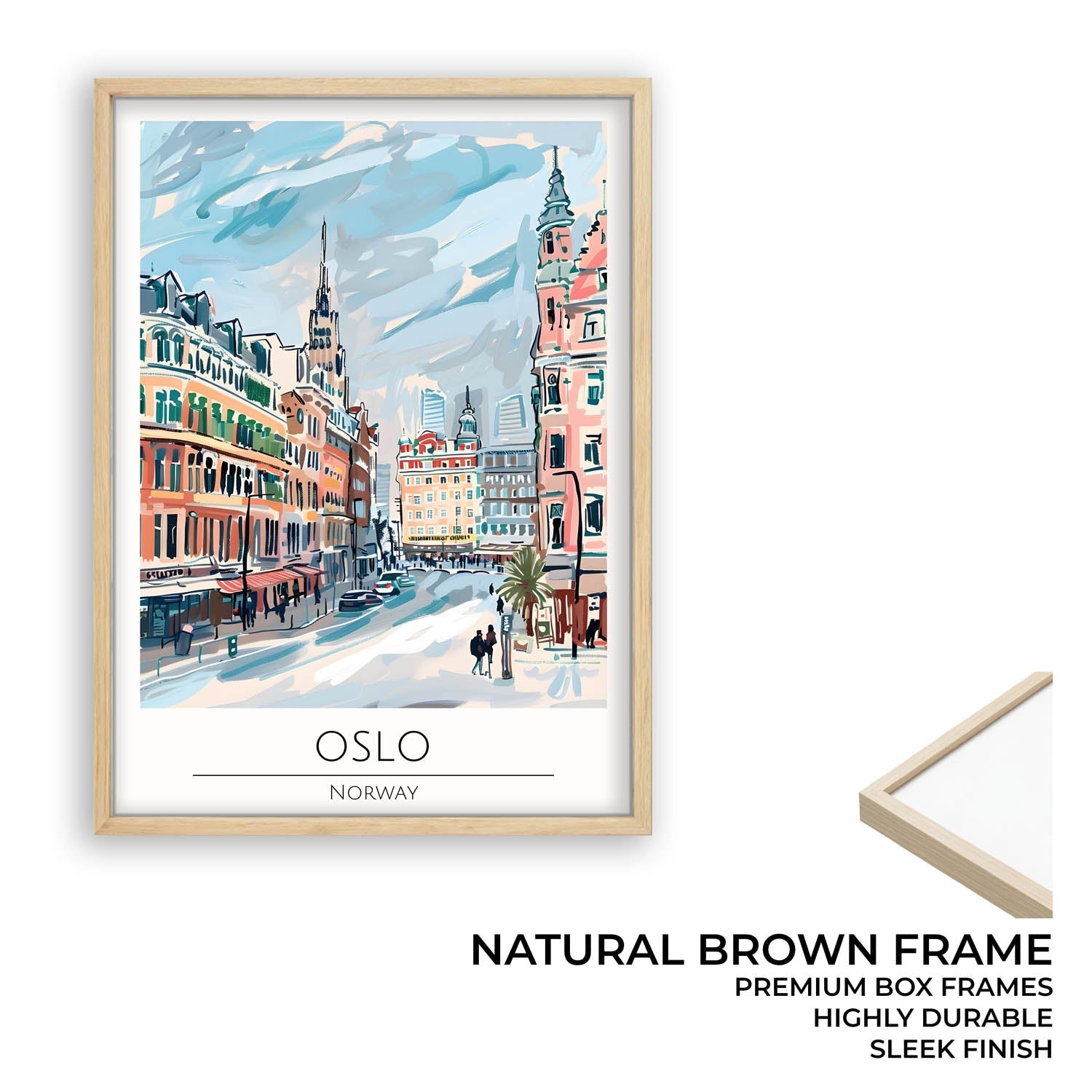 Oslo - Cities Paintings