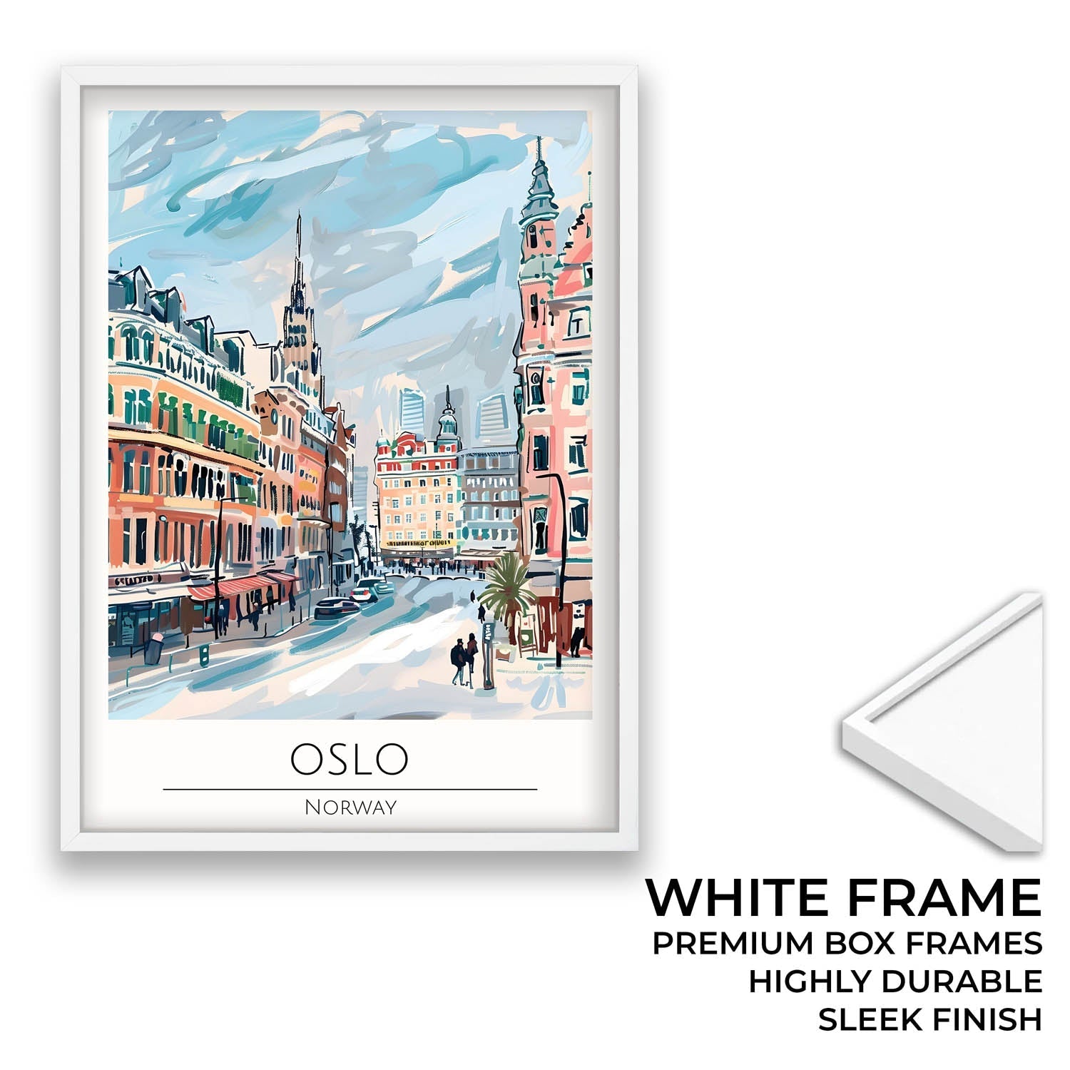 Oslo - Cities Paintings